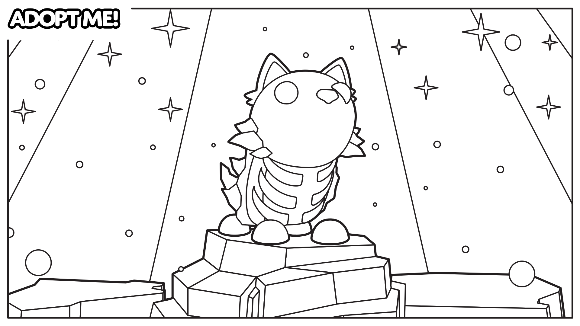 Coloring Pages - Adopt Me!