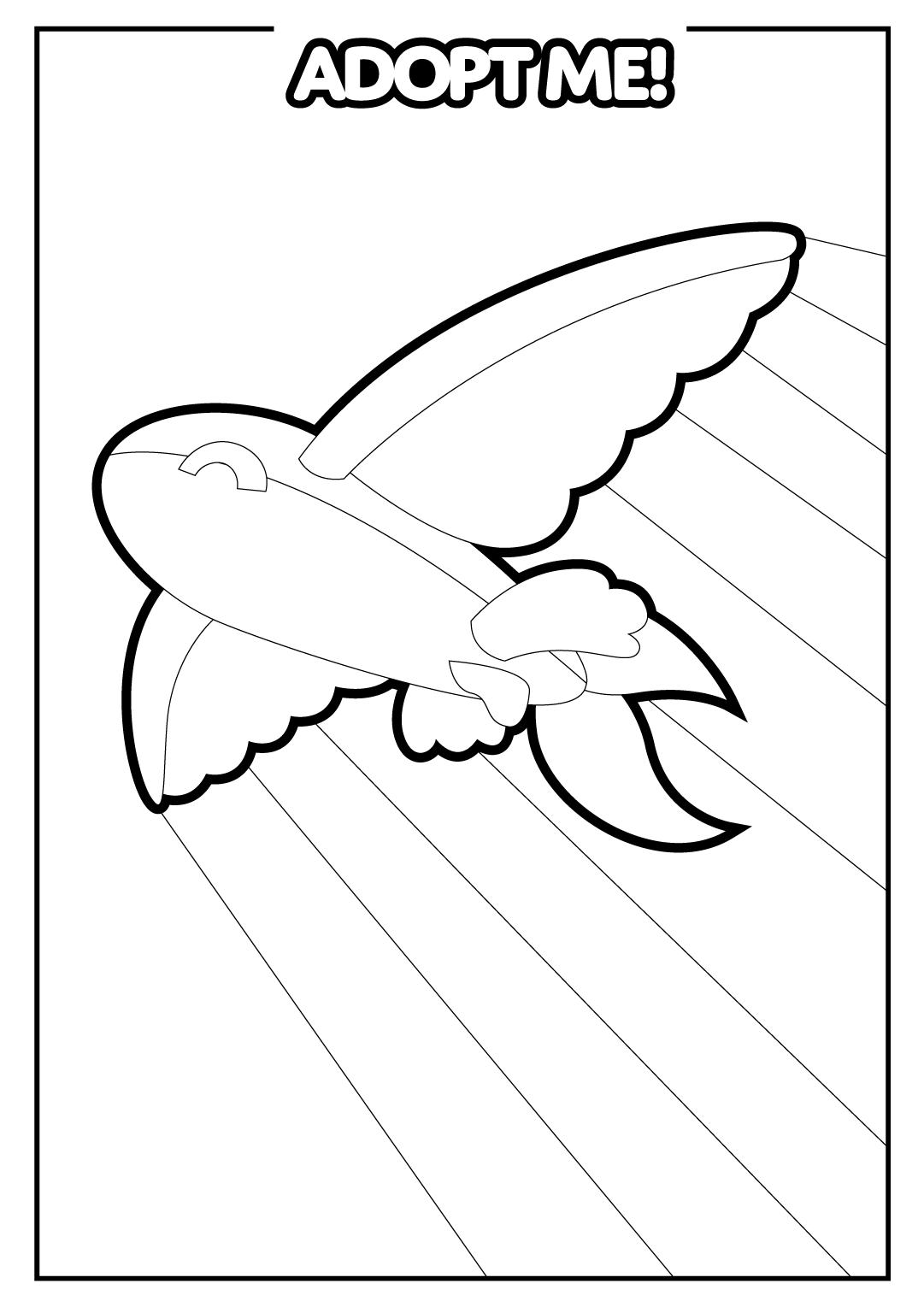 Coloring Pages - Adopt Me!