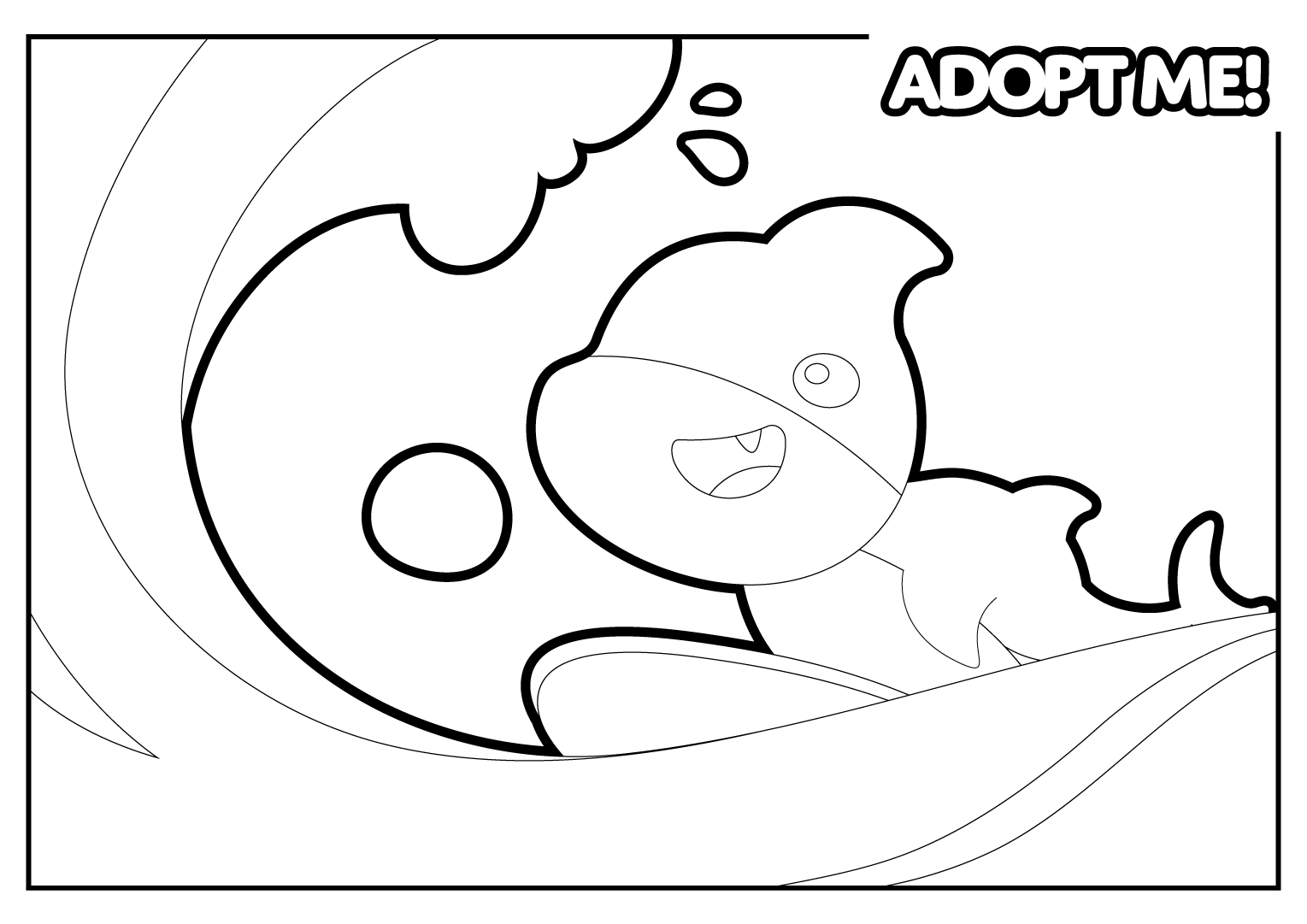 Coloring Pages - Adopt Me!