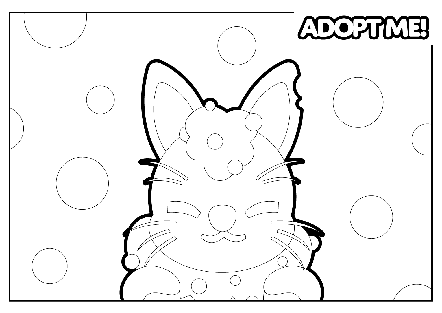 Adopt Me para colorir 