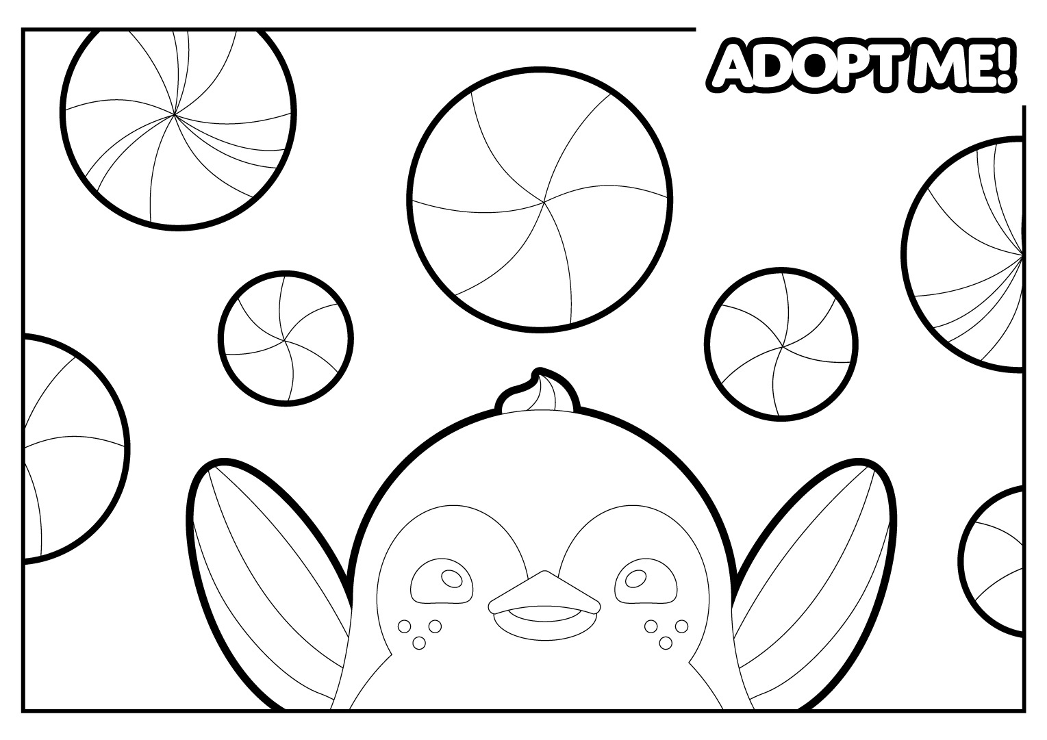 Coloring Pages - Adopt Me!