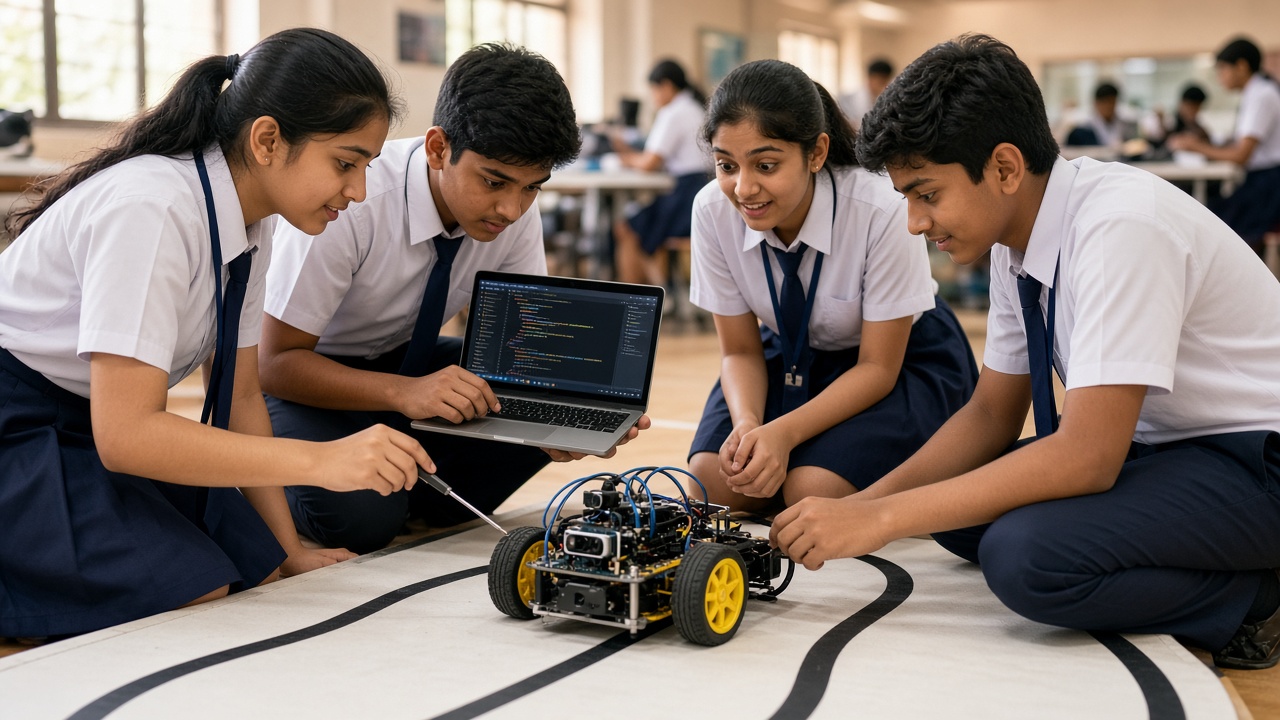 How to Prepare Students for Robotics Competitions in India