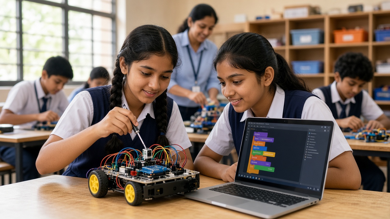 How to Encourage Girls in Coding and Robotics: A Guide for India