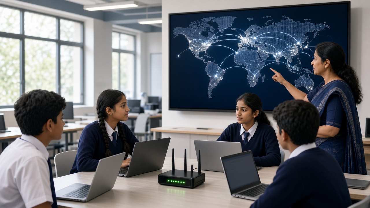 How Does the Internet Work? A Simple Guide for School Students in India
