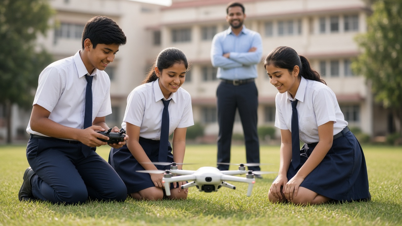 How Do Drones Fly? A Simple Guide for School Students in India