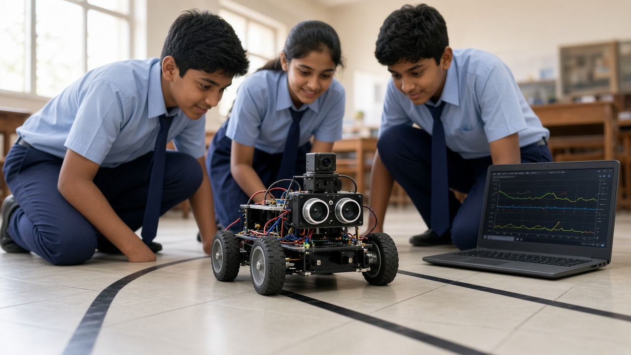 How Do Self-Driving Cars Work? A Simple Guide for School Students in India