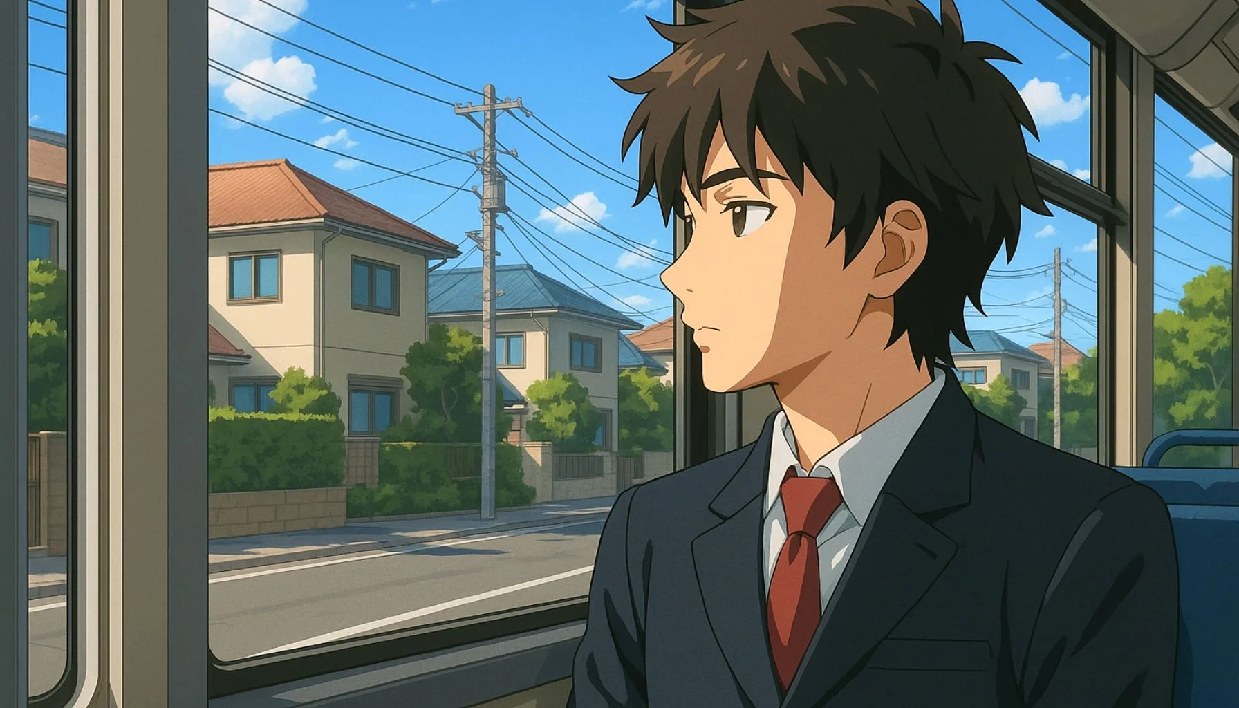 Japanese story: Makoto Goes to School - マコトは学校へ行く (Pre-N5)