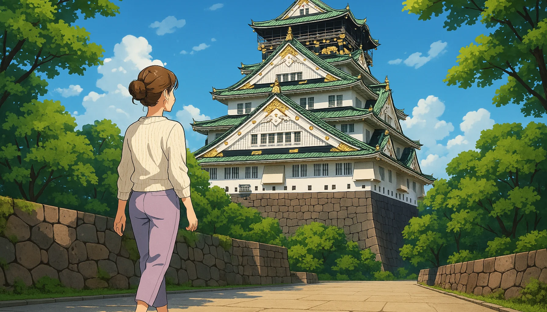 Japanese story: Haruka Trip to Osaka - ハルカ大阪旅行 (N3)