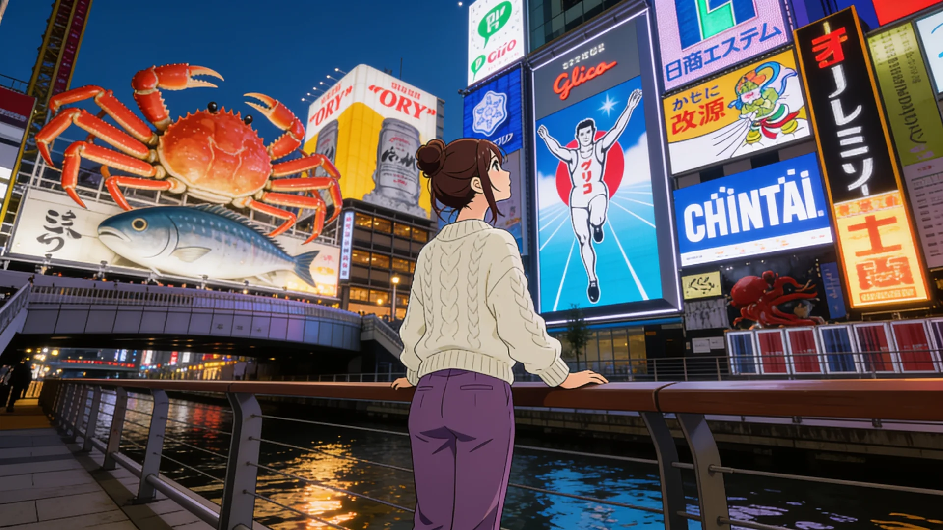Haruka Trip to Osaka - ハルカ大阪旅行 — page 4 (JLPT N3)