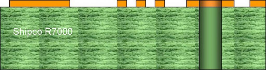 R7000 – Single sided PCB