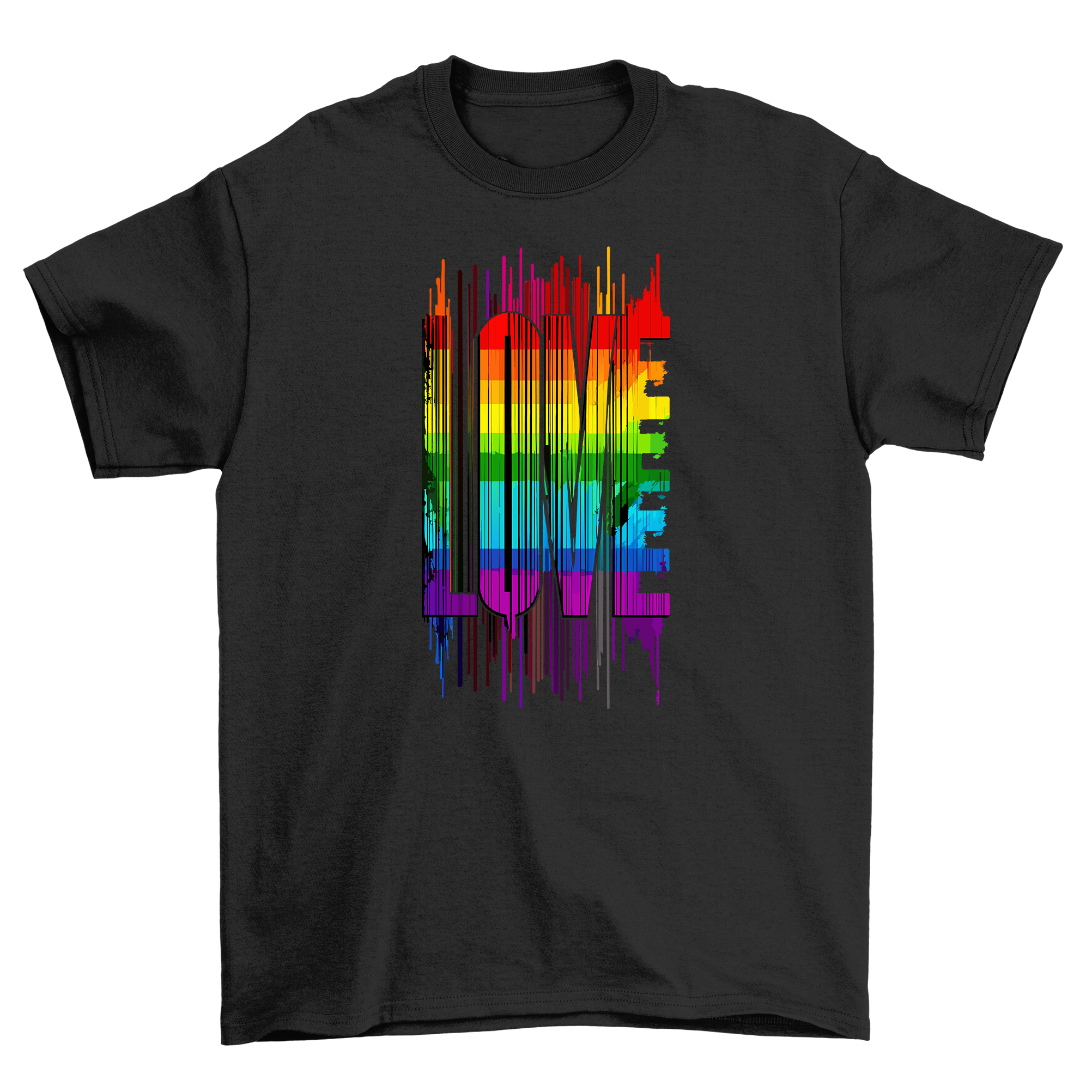 Pride_19 Love T-Shirt - Spread Love & Laughter! Funny pride t-shirt, Unisex Prin - Picture 12 of 46
