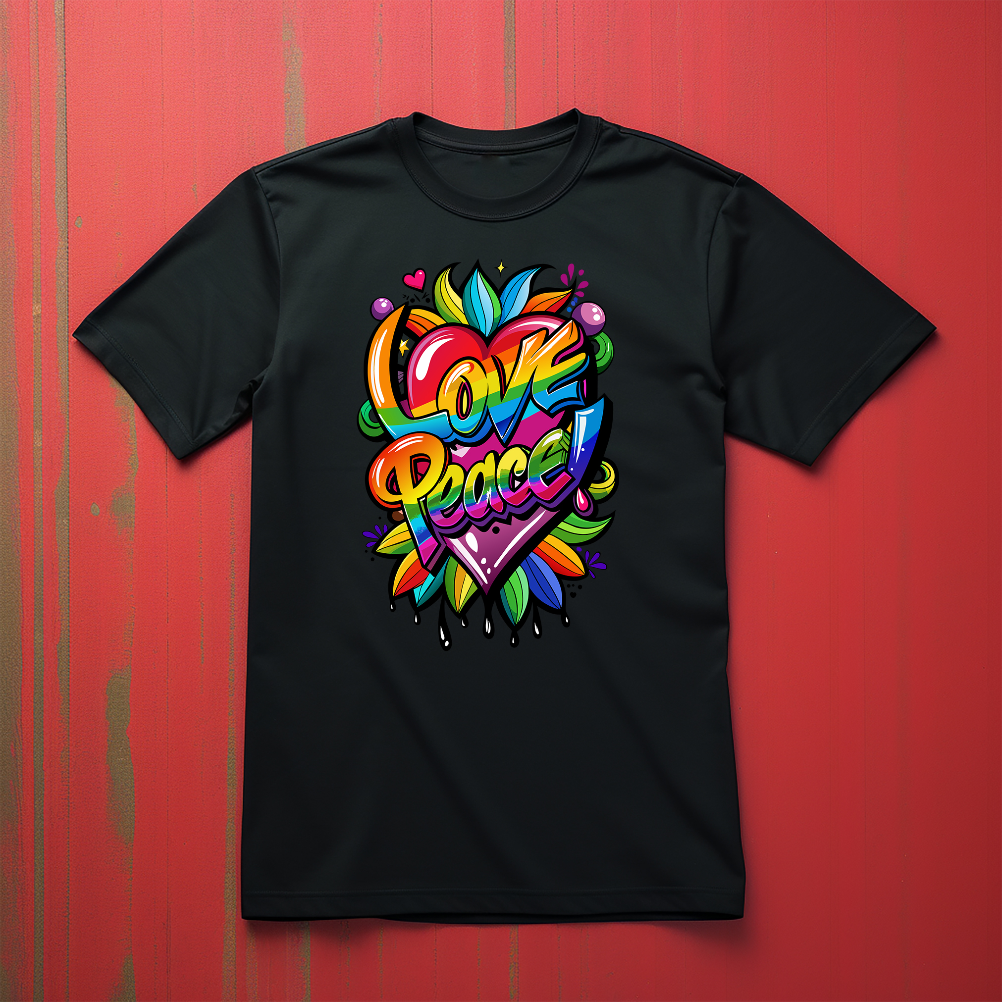 Peace, Love, and Pride_79 - Unique T-shirt for Peace-Loving Souls! Spread Love & - Picture 13 of 46