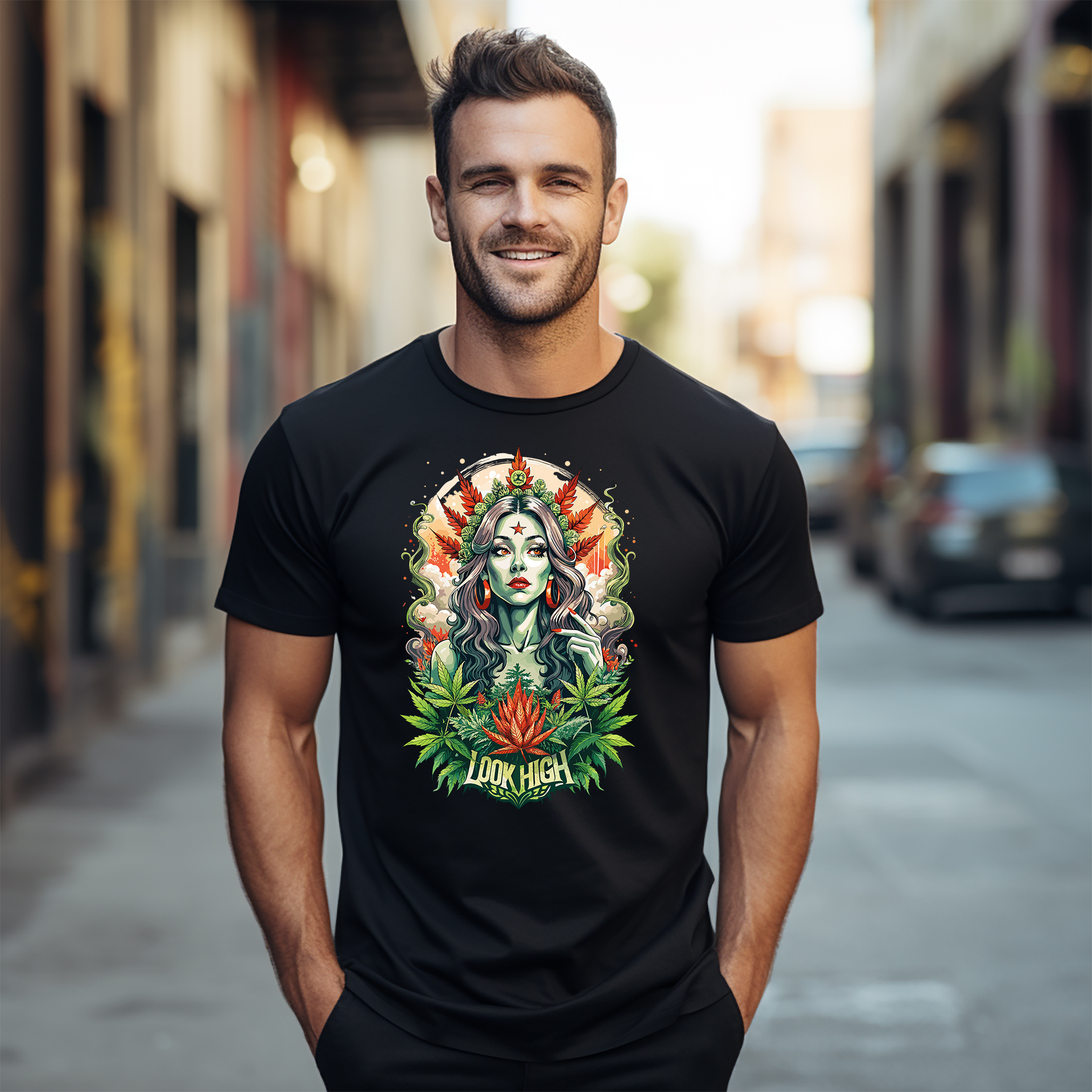 Weed Hemp_11 Women's T-shirt - High on Style! Funny design, Unisex, Perfect for - Picture 16 of 46