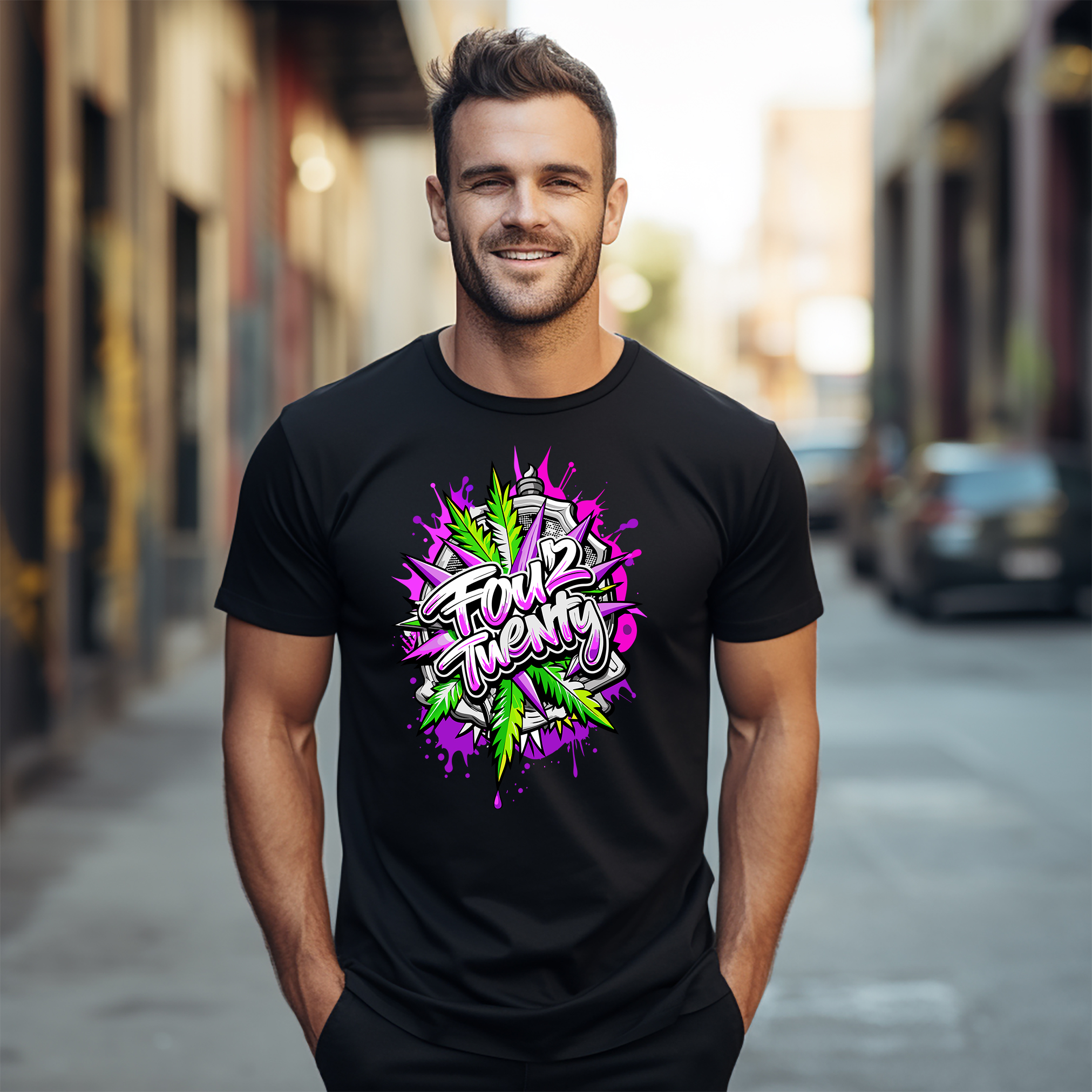 Camiseta Weed Hemp_38 - ¡Diseño High-Larious! Camiseta 100% Cáñamo, Divertida, Unisex Pri - Imagen 16 de 46