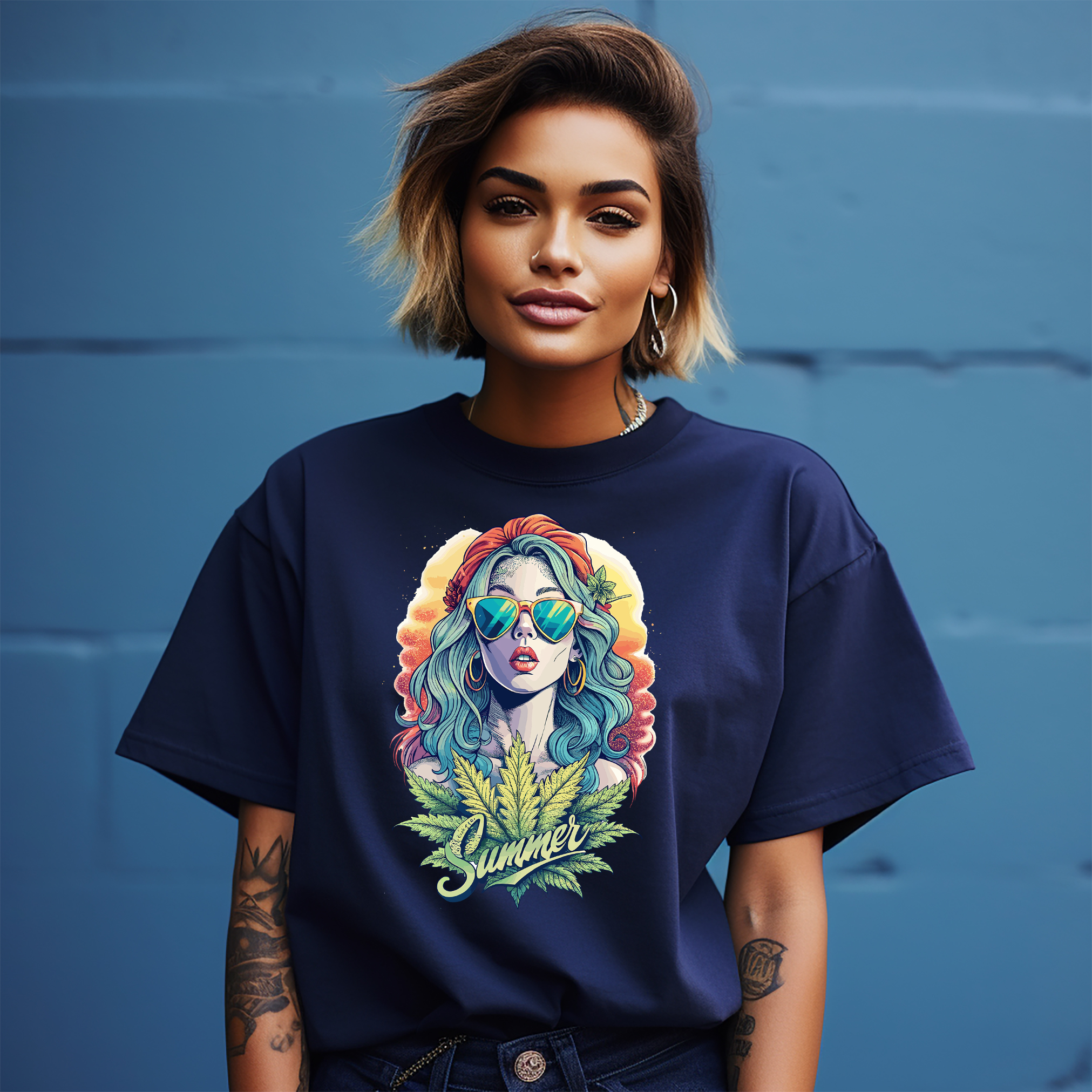Weed Hemp_6 t-shirt - Stay lit in style! Funny design, Unisex, Perfect for chill - Picture 15 of 46