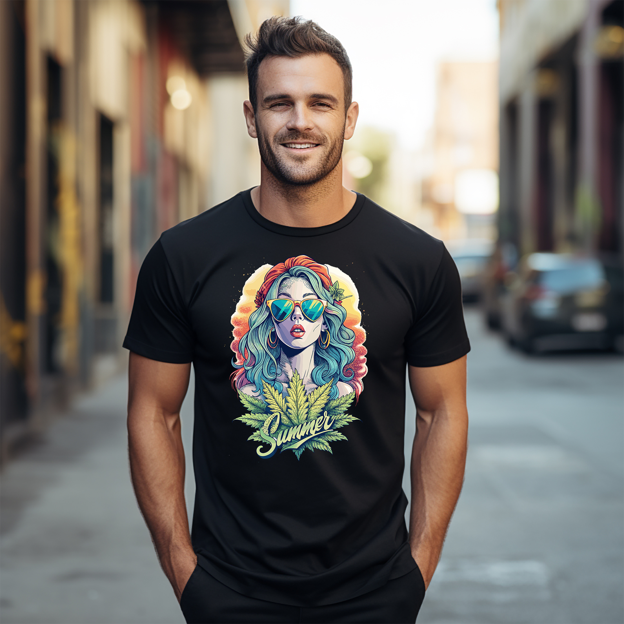 Weed Hemp_6 t-shirt - Stay lit in style! Funny design, Unisex, Perfect for chill - Picture 16 of 46