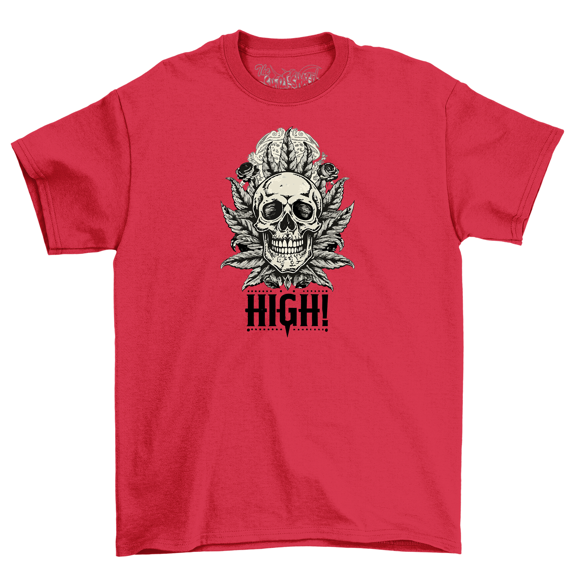 Weed Hemp_89: Camiseta Calavera y Hojas "Highway to Hemp" - Una Moda Alta y Laria - Imagen 29 de 40