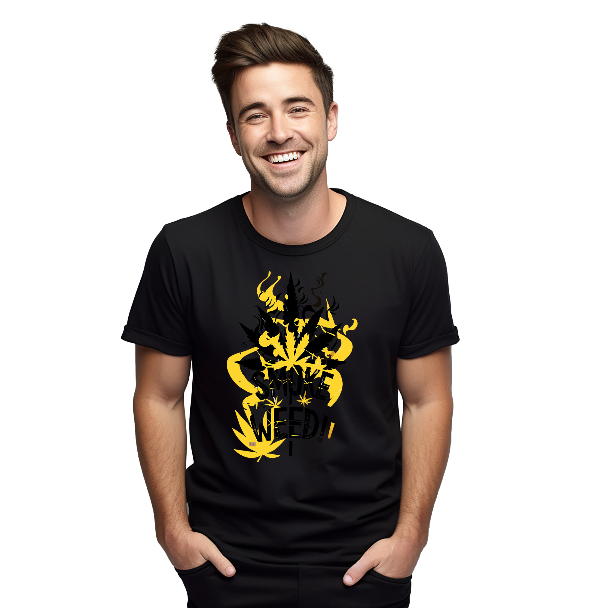 Camiseta "Weed Hemp_92" - ¡Abraza a tu hippie interior! 100 % algodón orgánico, unisex - Imagen 13 de 40