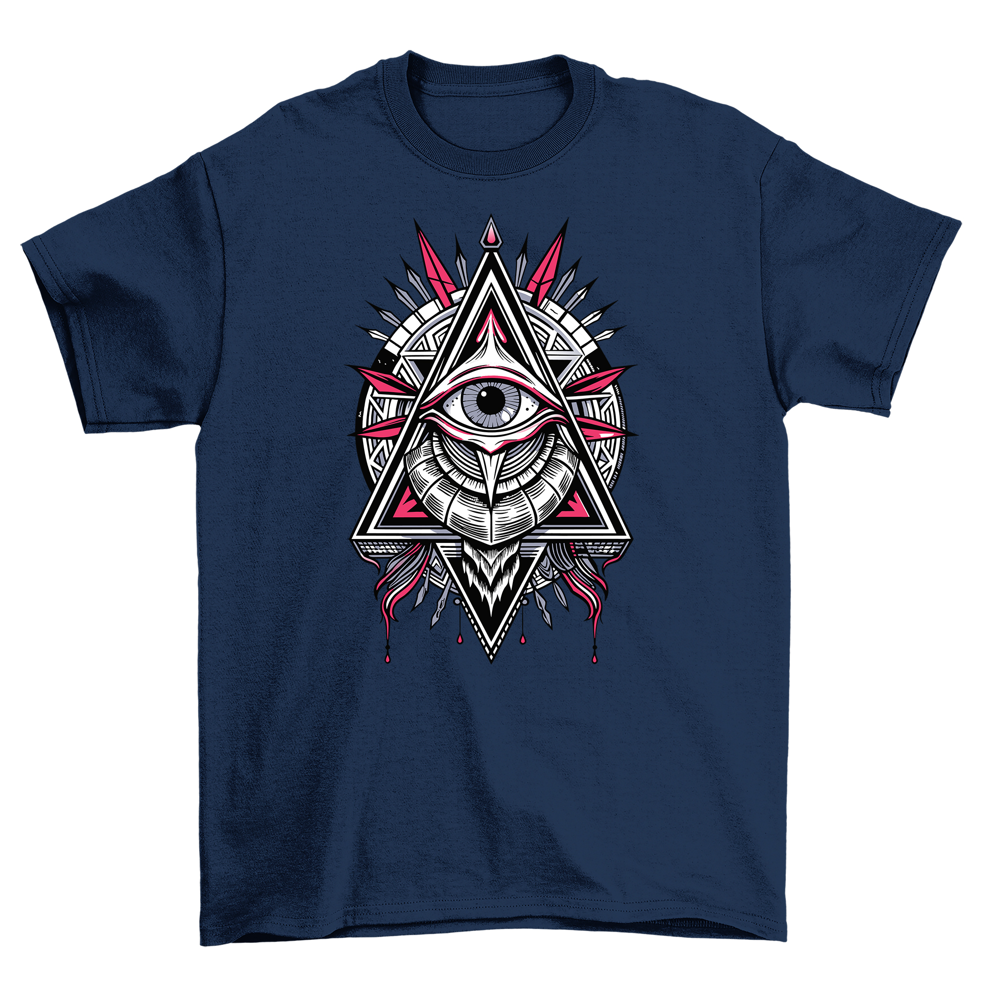 Camiseta Gothic_62 Illuminati Eye - ¡Divertida y Misteriosa! Diseño unisex, perfecto para - Imagen 26 de 46