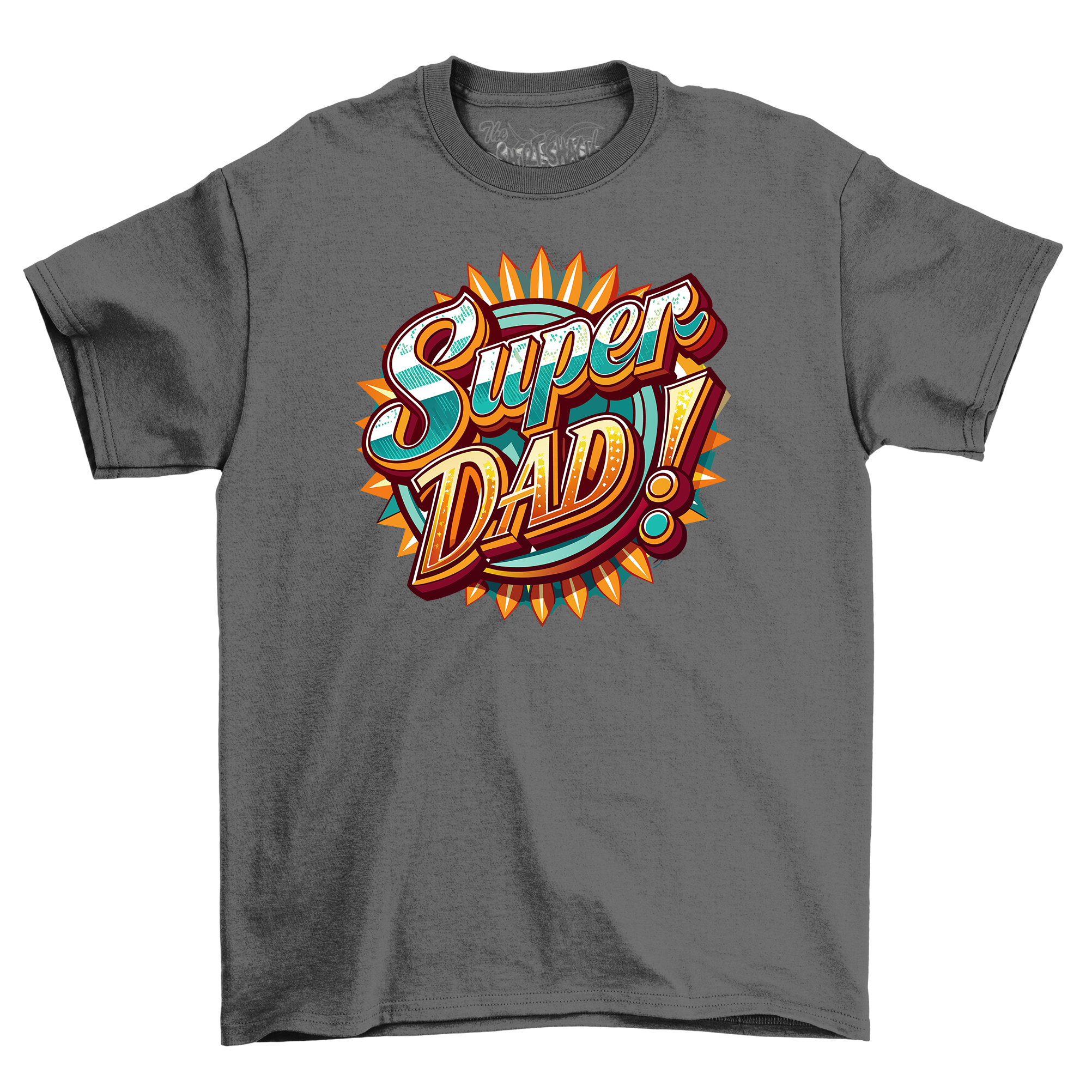 Camiseta gráfica de disco de superhéroe Super Dad - ¡Divertido regalo para el día del padre! Camiseta divertida, - Imagen 19 de 46