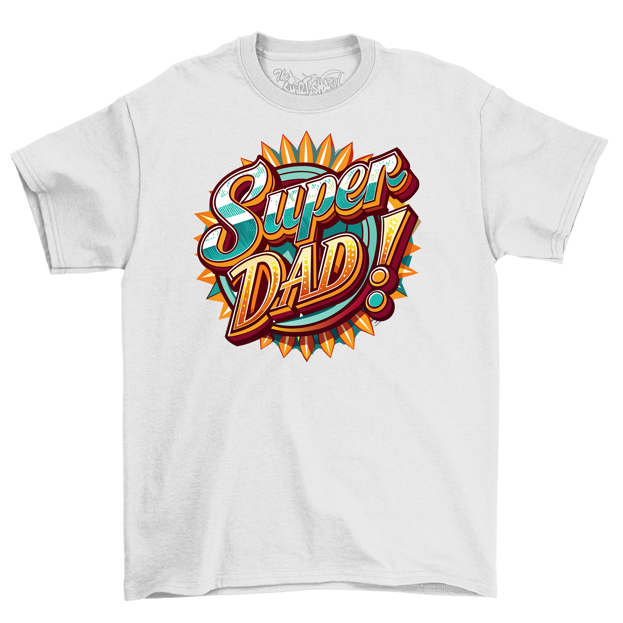 Camiseta gráfica de disco de superhéroe Super Dad - ¡Divertido regalo para el día del padre! Camiseta divertida, - Imagen 40 de 46