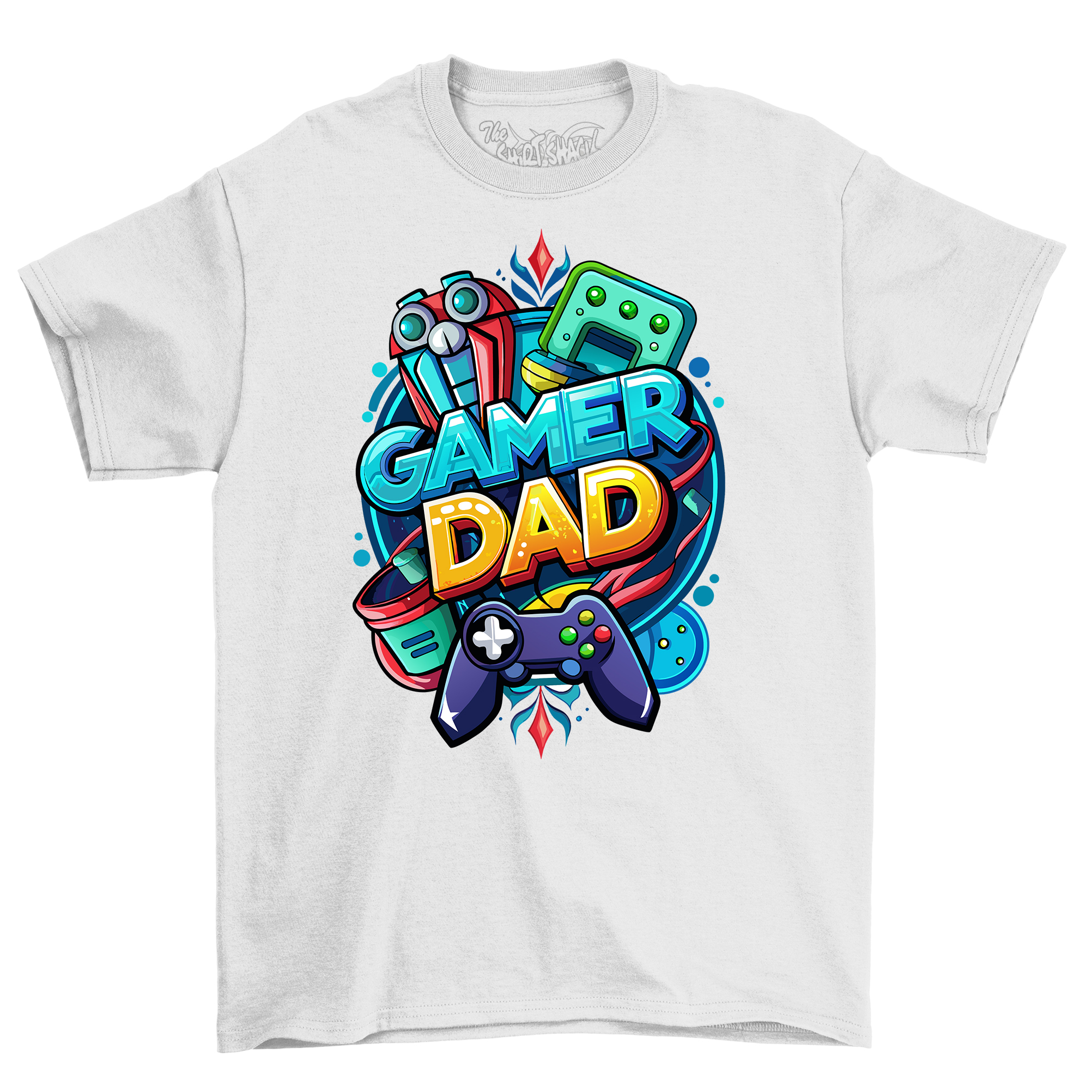 Camiseta Gamer Dad Superhéroe Controlador - ¡Impulsada por Amor y Café! Unleash you - Imagen 40 de 46