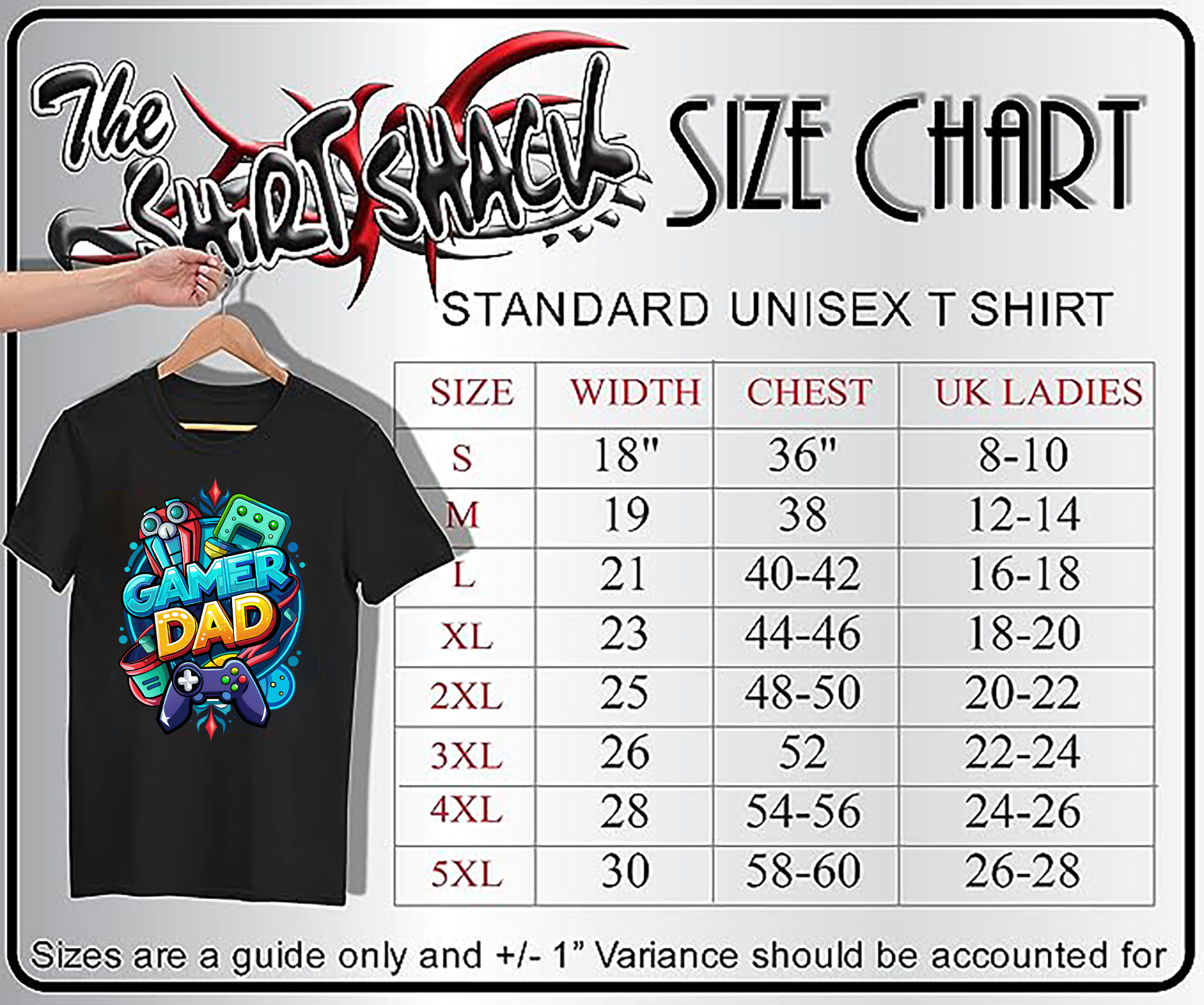 Camiseta Gamer Dad Superhéroe Controlador - ¡Impulsada por Amor y Café! Unleash you - Imagen 18 de 46