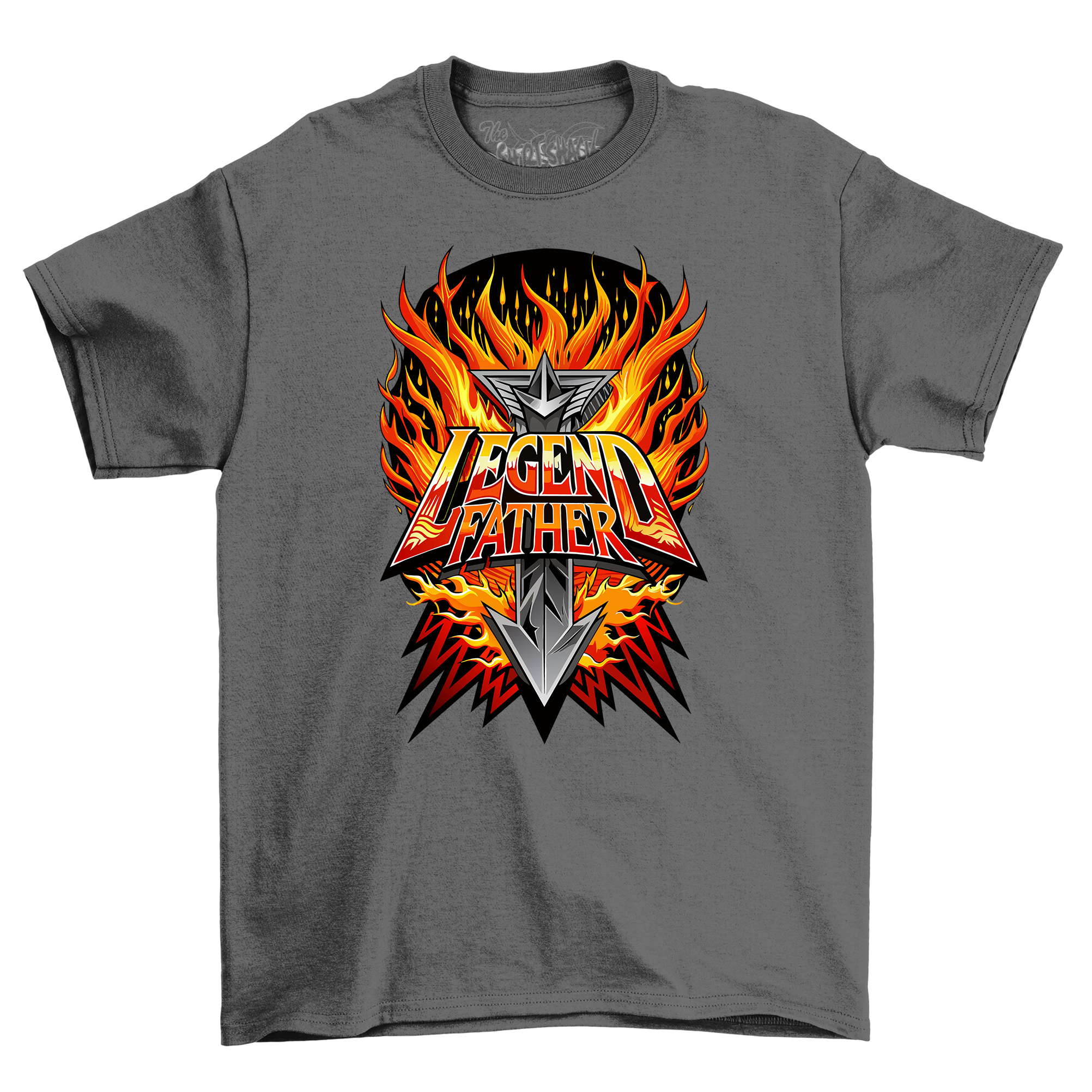 Legendärer Vater Papa Flammen T-Shirt - Entzünde Lachen und Liebe mit diesem lustigen T - Bild 19 von 46