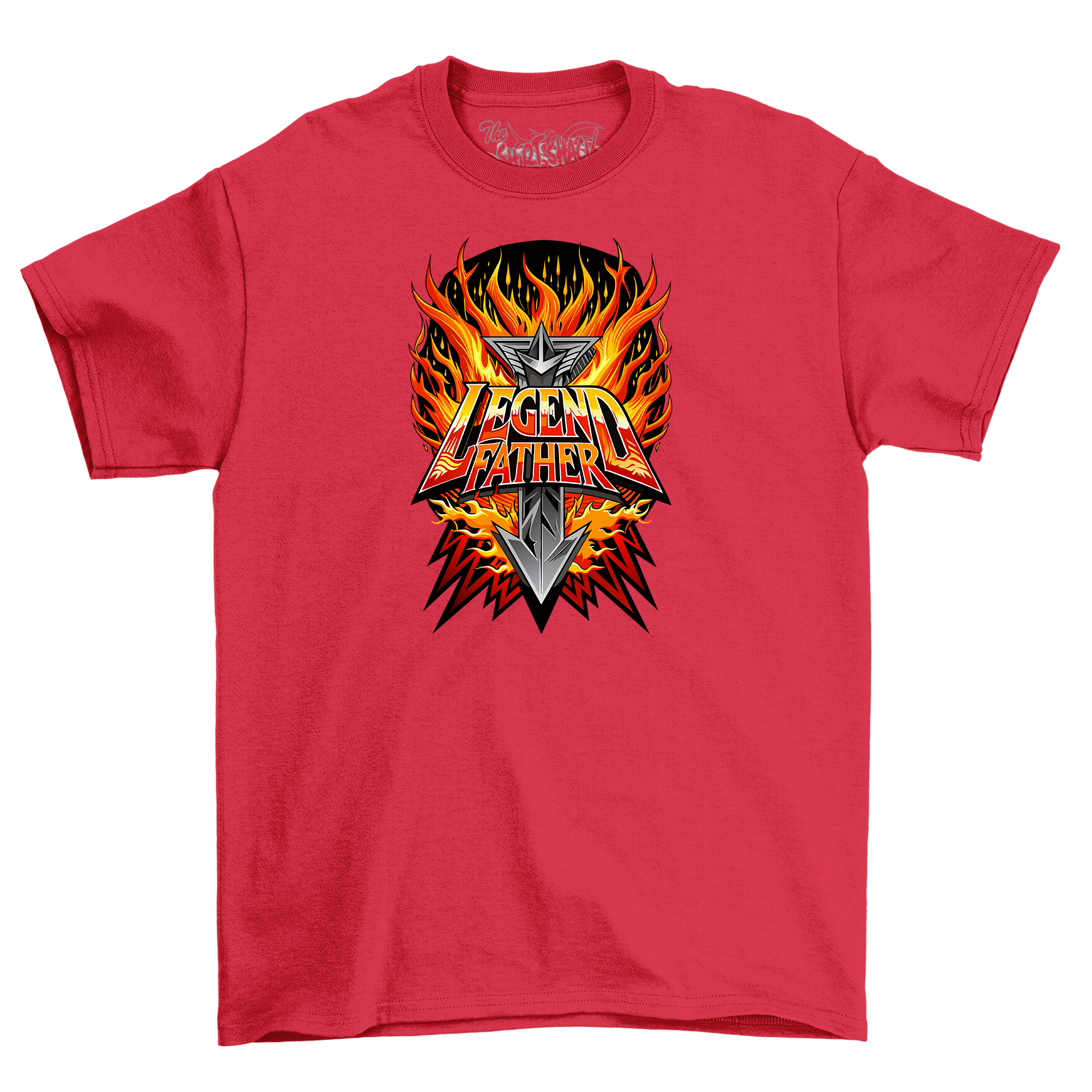 Legendärer Vater Papa Flammen T-Shirt - Entzünde Lachen und Liebe mit diesem lustigen T - Bild 33 von 46