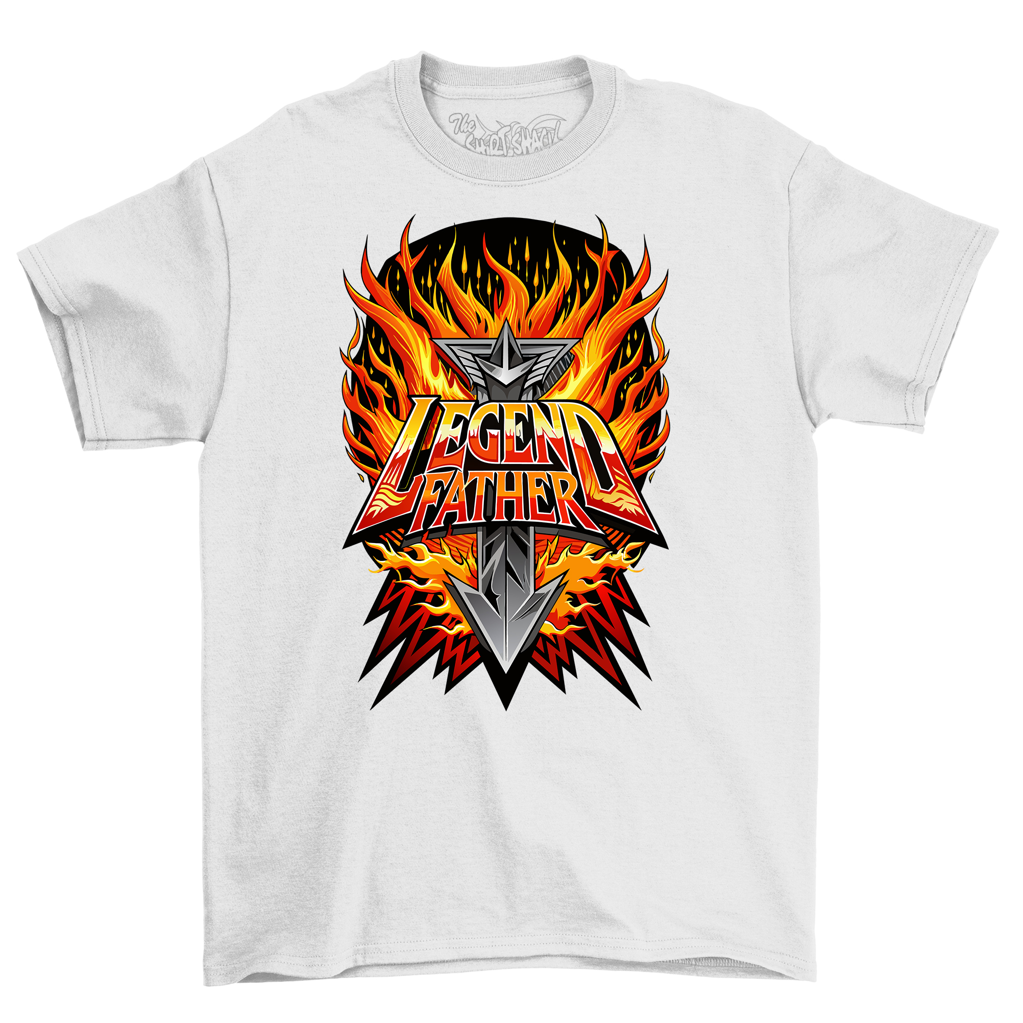 Legendärer Vater Papa Flammen T-Shirt - Entzünde Lachen und Liebe mit diesem lustigen T - Bild 40 von 46