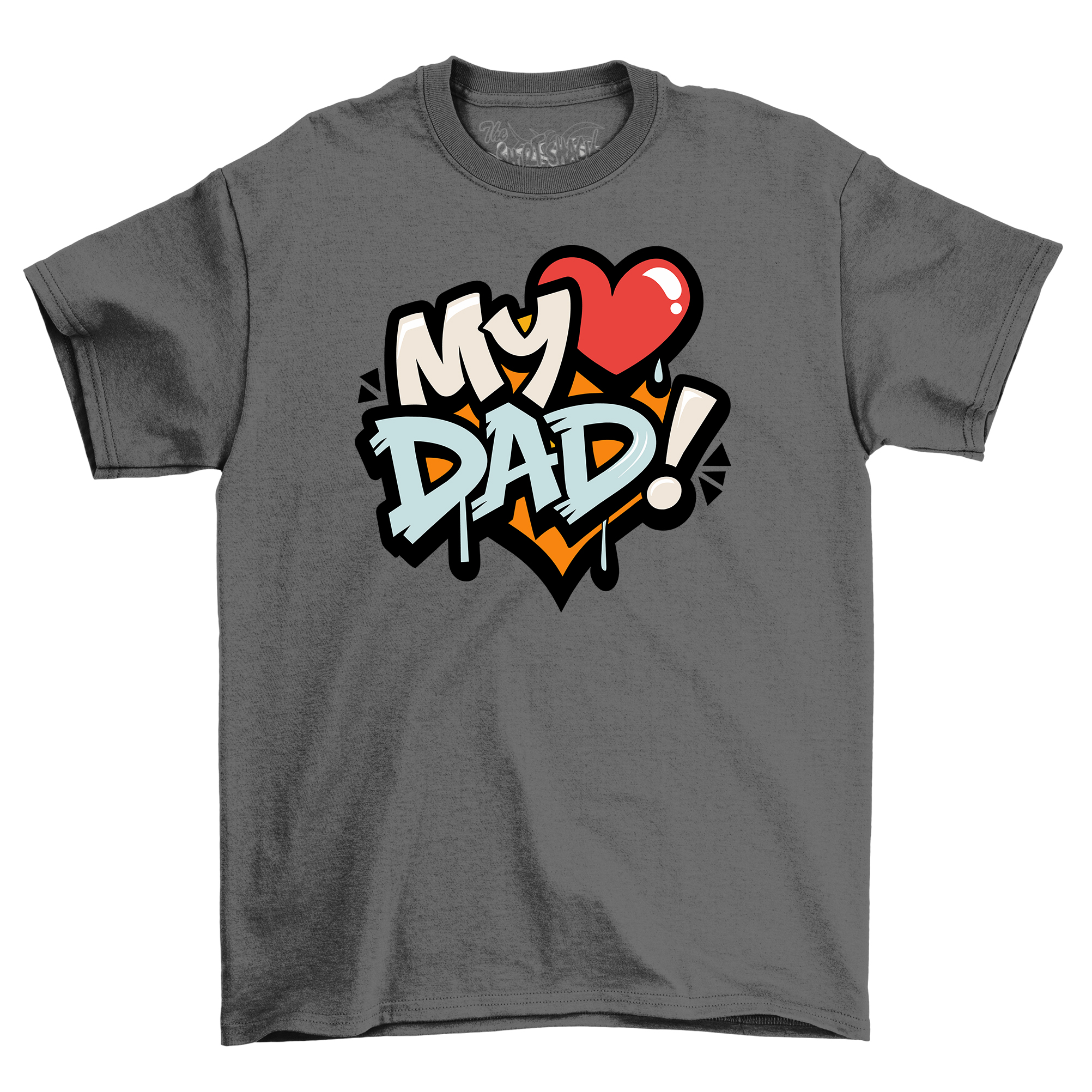 Camiseta "My Heart Dad" Día del Padre - ¡Sentida e Hilarante! 100 % algodón, Unis - Imagen 19 de 46