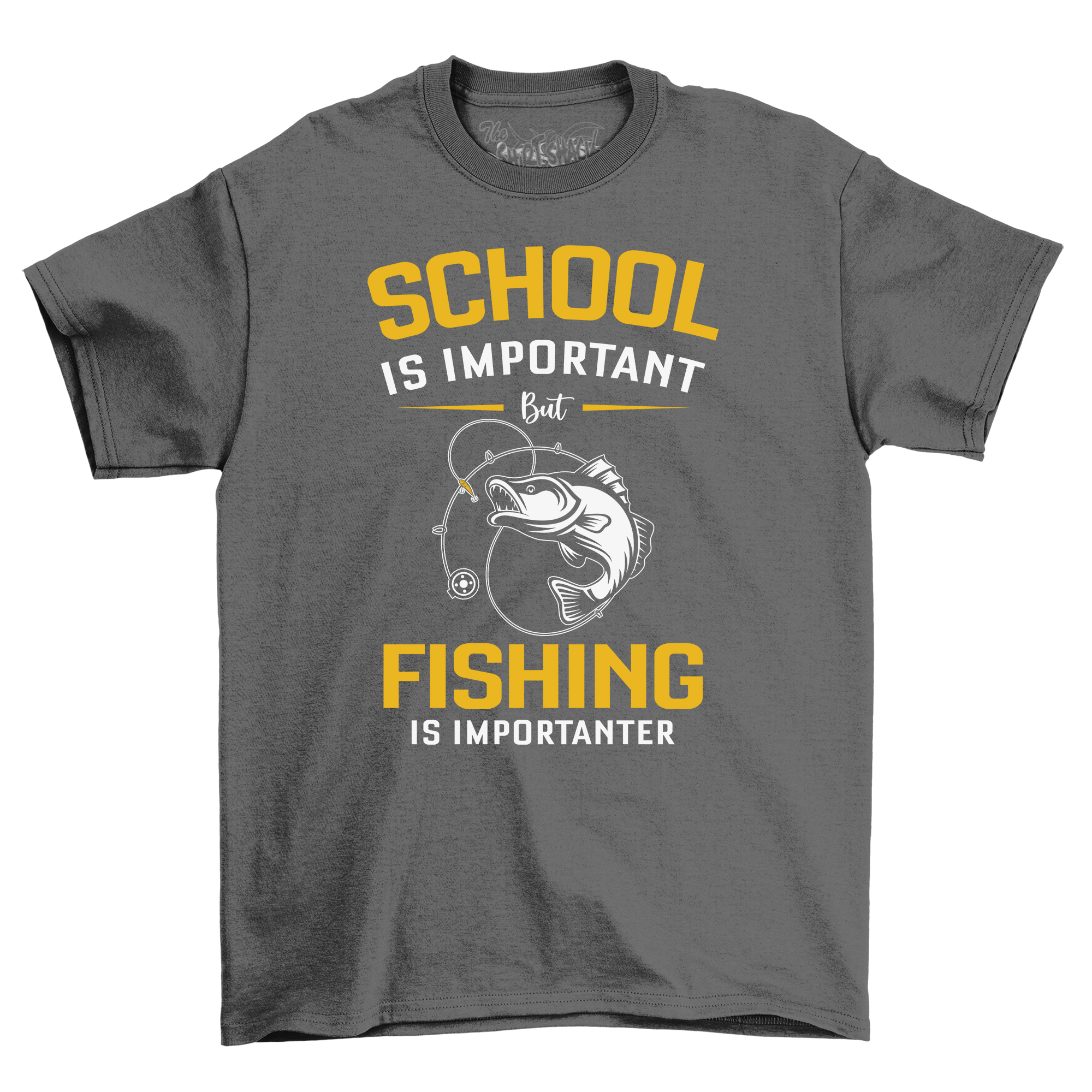 "Schule vs. Angeln - Das ultimative Dilemma " lustiges T-Shirt mit Schule & Angeln - Bild 19 von 46