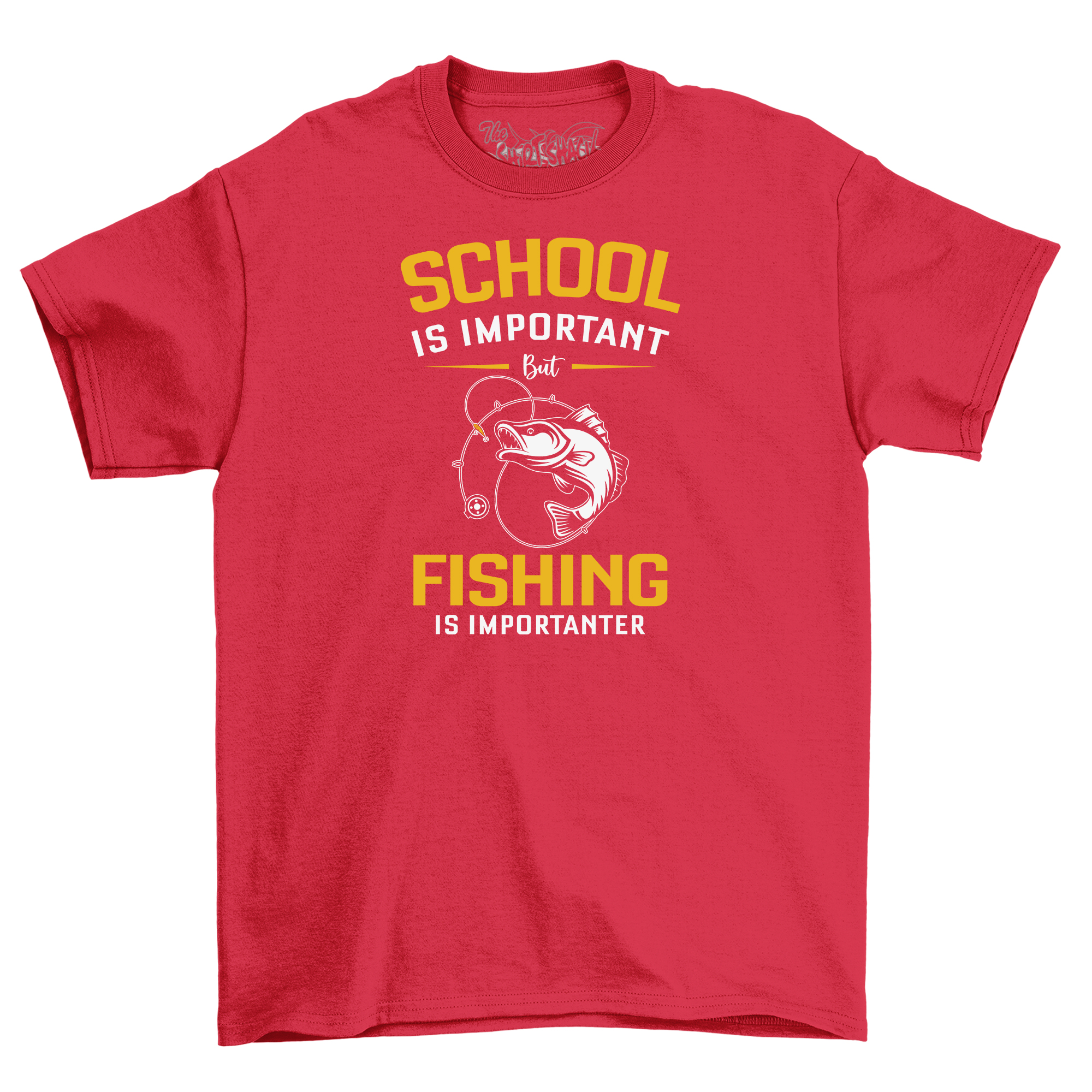 "Schule vs. Angeln - Das ultimative Dilemma " lustiges T-Shirt mit Schule & Angeln - Bild 33 von 46