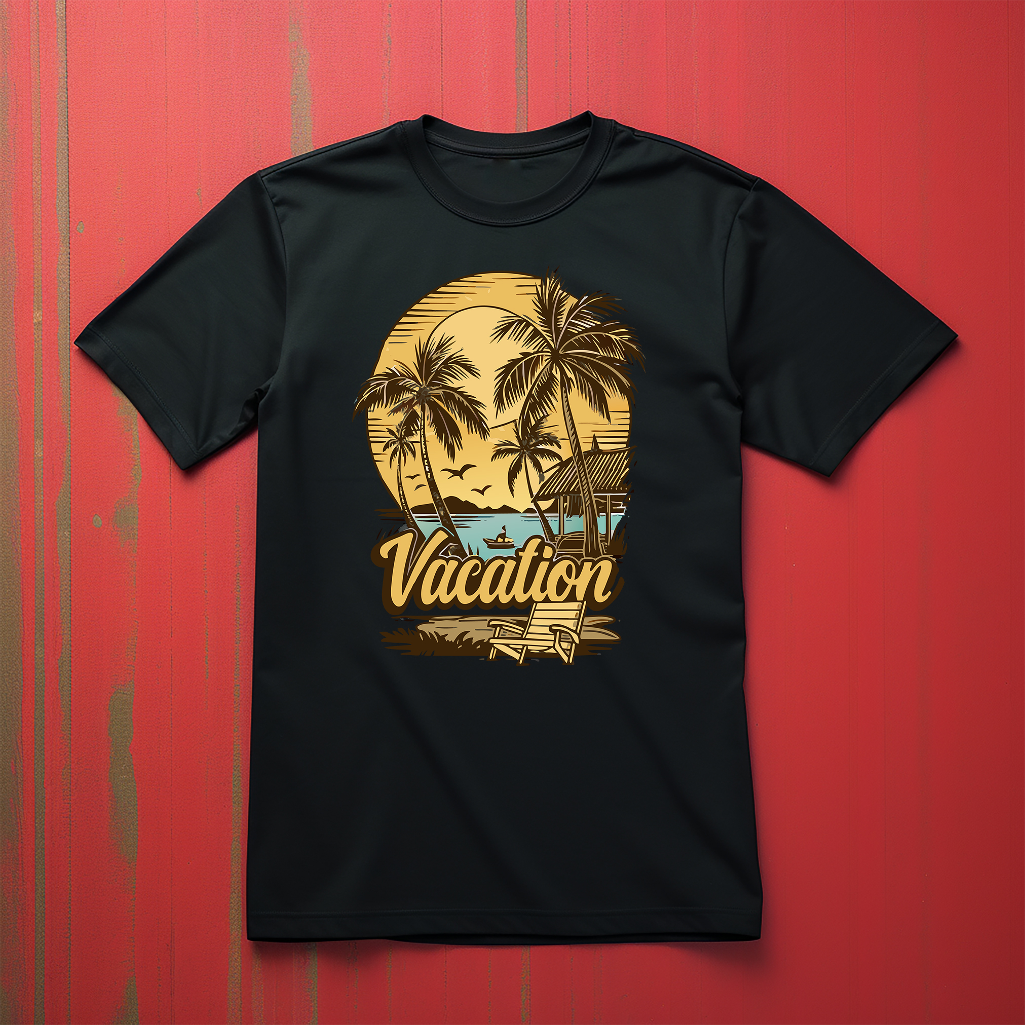 Camiseta Beach Bum "Verano_13" - ¡Siente la sensación de verano! 100 % algodón, estampado divertido - Imagen 13 de 46