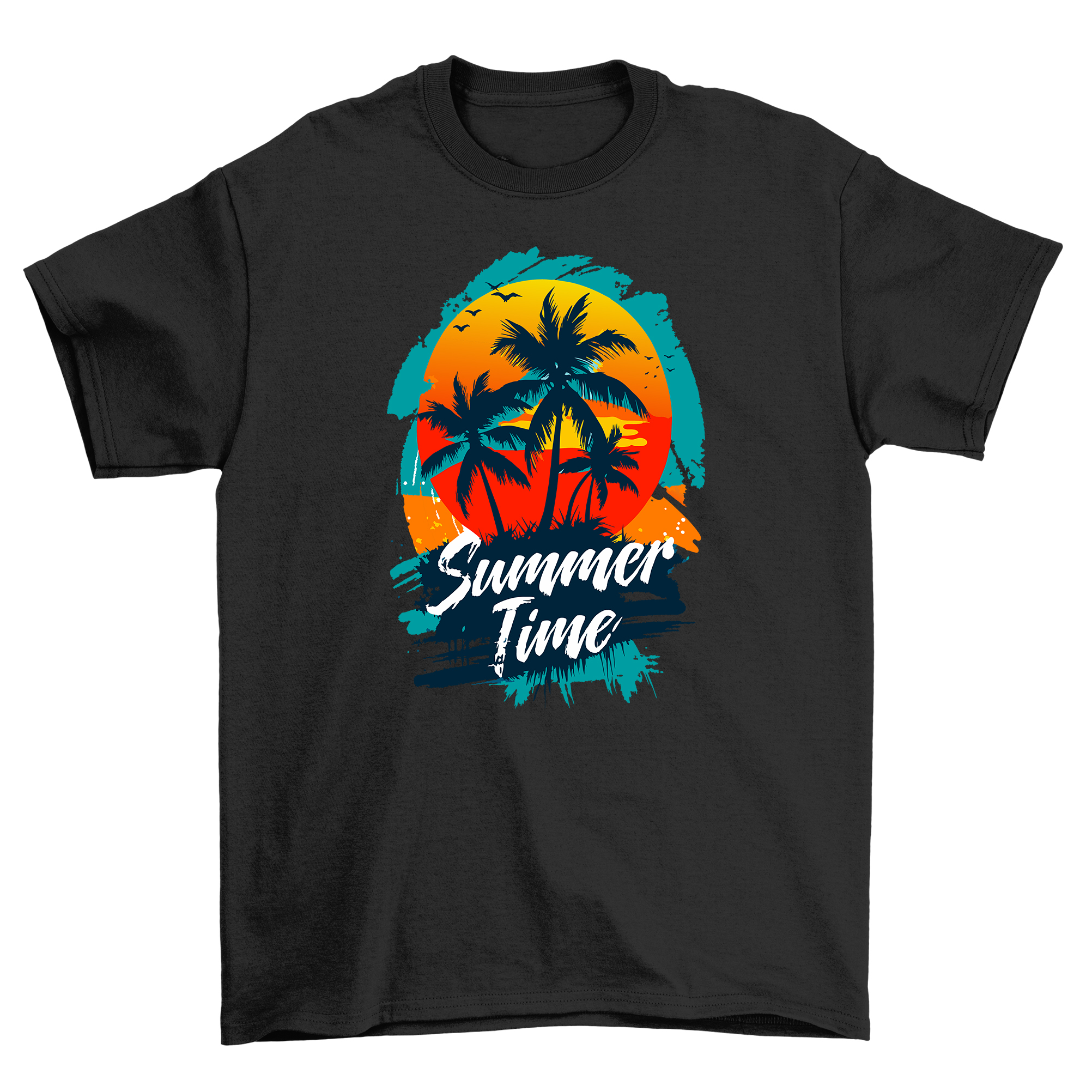 Verano_65 - Camiseta Sentir Palmeras, 100% Algodón, Divertida Camisa de Playa, Unisex Desi - Imagen 12 de 46