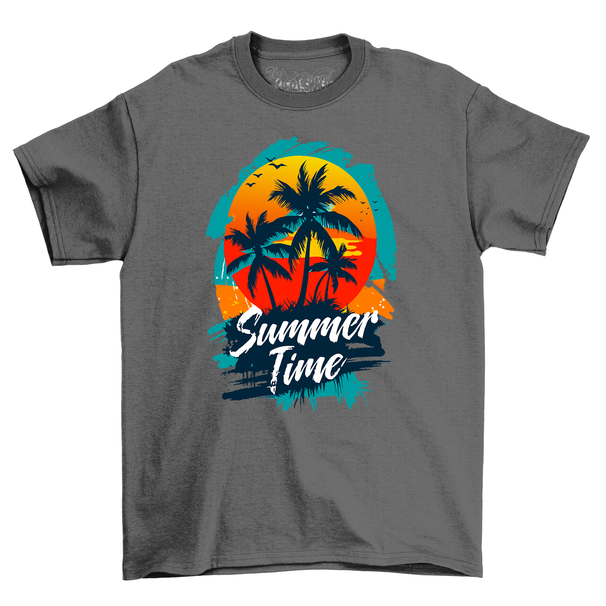 Verano_65 - Camiseta Sentir Palmeras, 100% Algodón, Divertida Camisa de Playa, Unisex Desi - Imagen 19 de 46