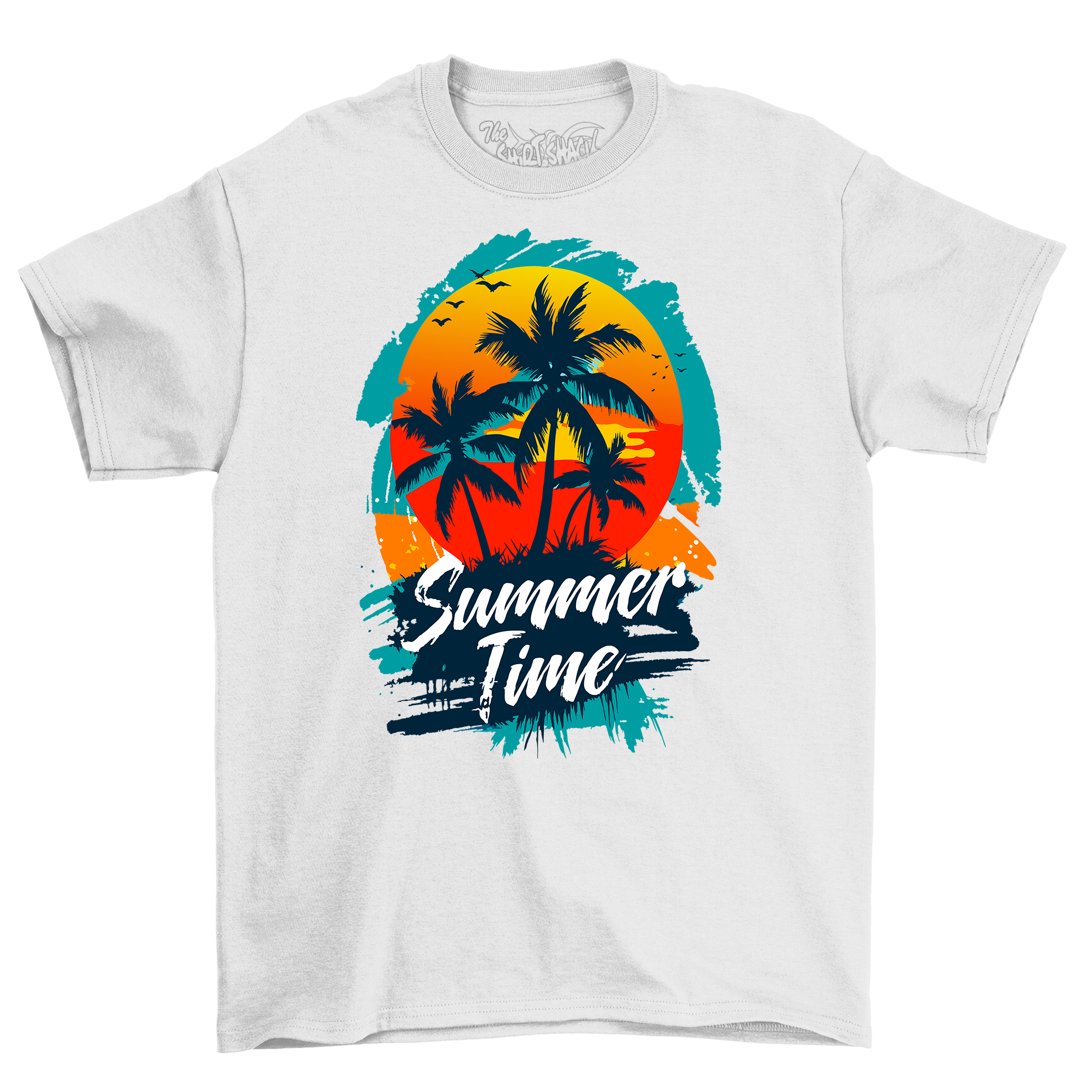 Verano_65 - Camiseta Sentir Palmeras, 100% Algodón, Divertida Camisa de Playa, Unisex Desi - Imagen 40 de 46