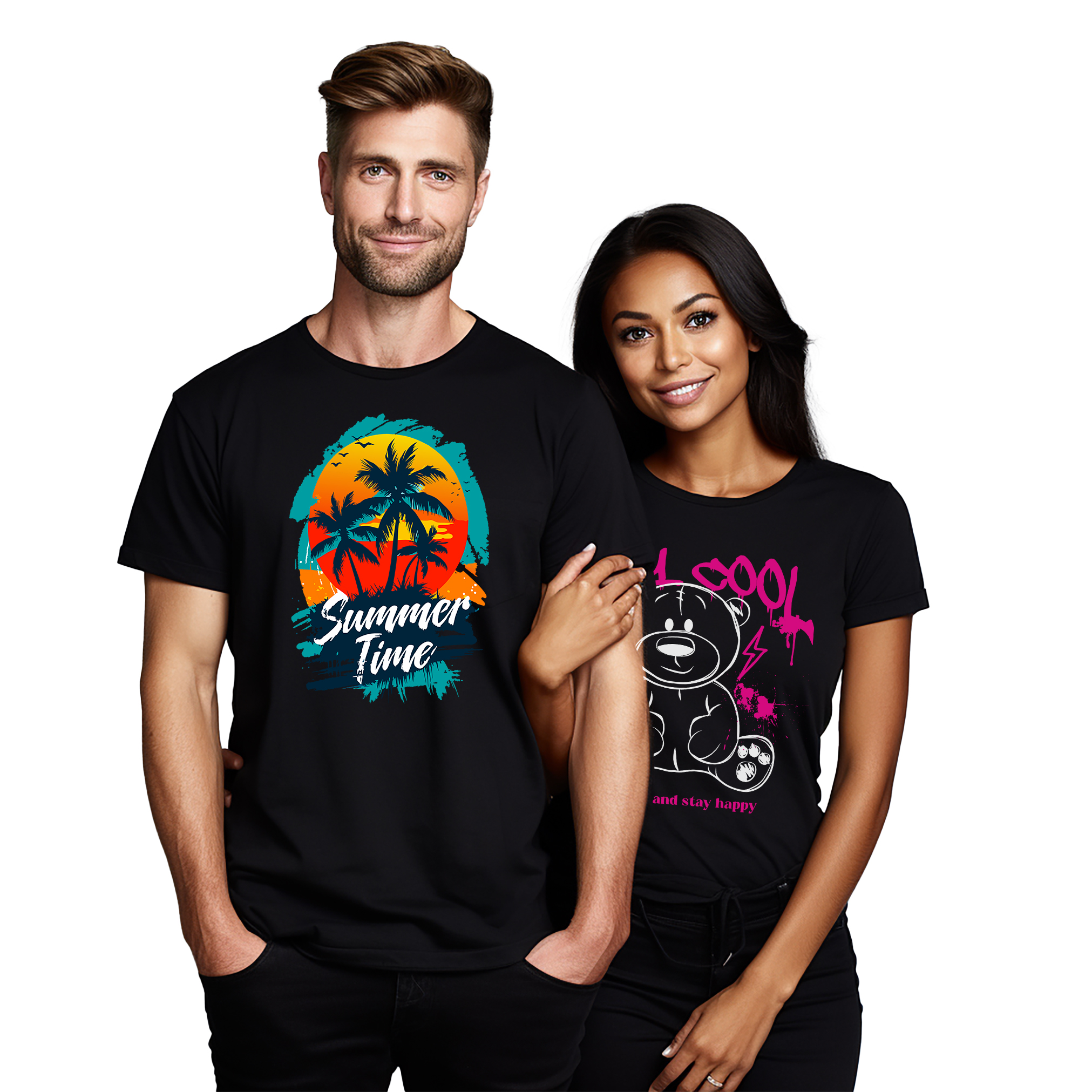 Verano_65 - Camiseta Sentir Palmeras, 100% Algodón, Divertida Camisa de Playa, Unisex Desi - Imagen 17 de 46