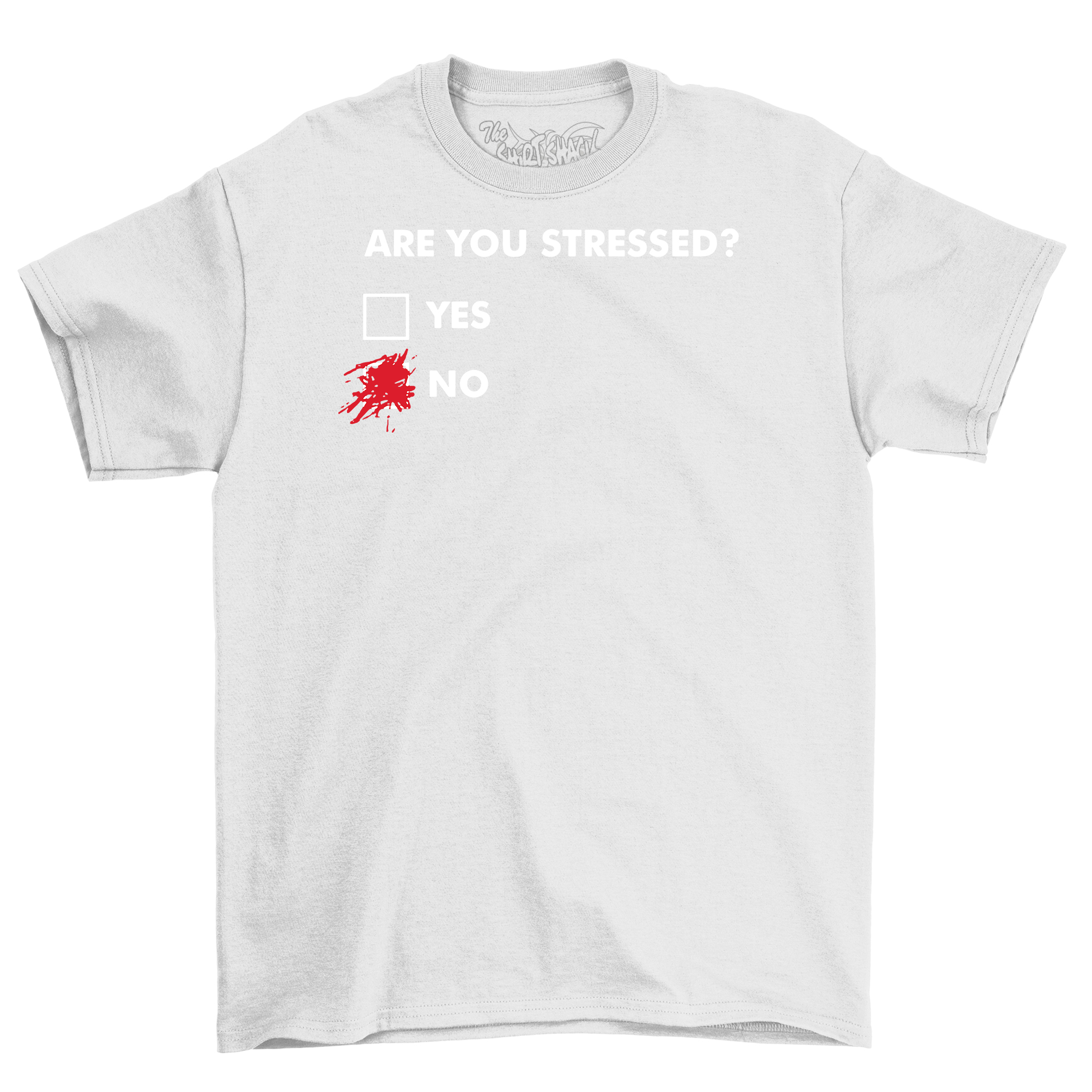 "¿Estás estresado?" Camiseta Divertida - 100% Algodón, Diseño Unisex. Perfecto para letrero - Imagen 40 de 46