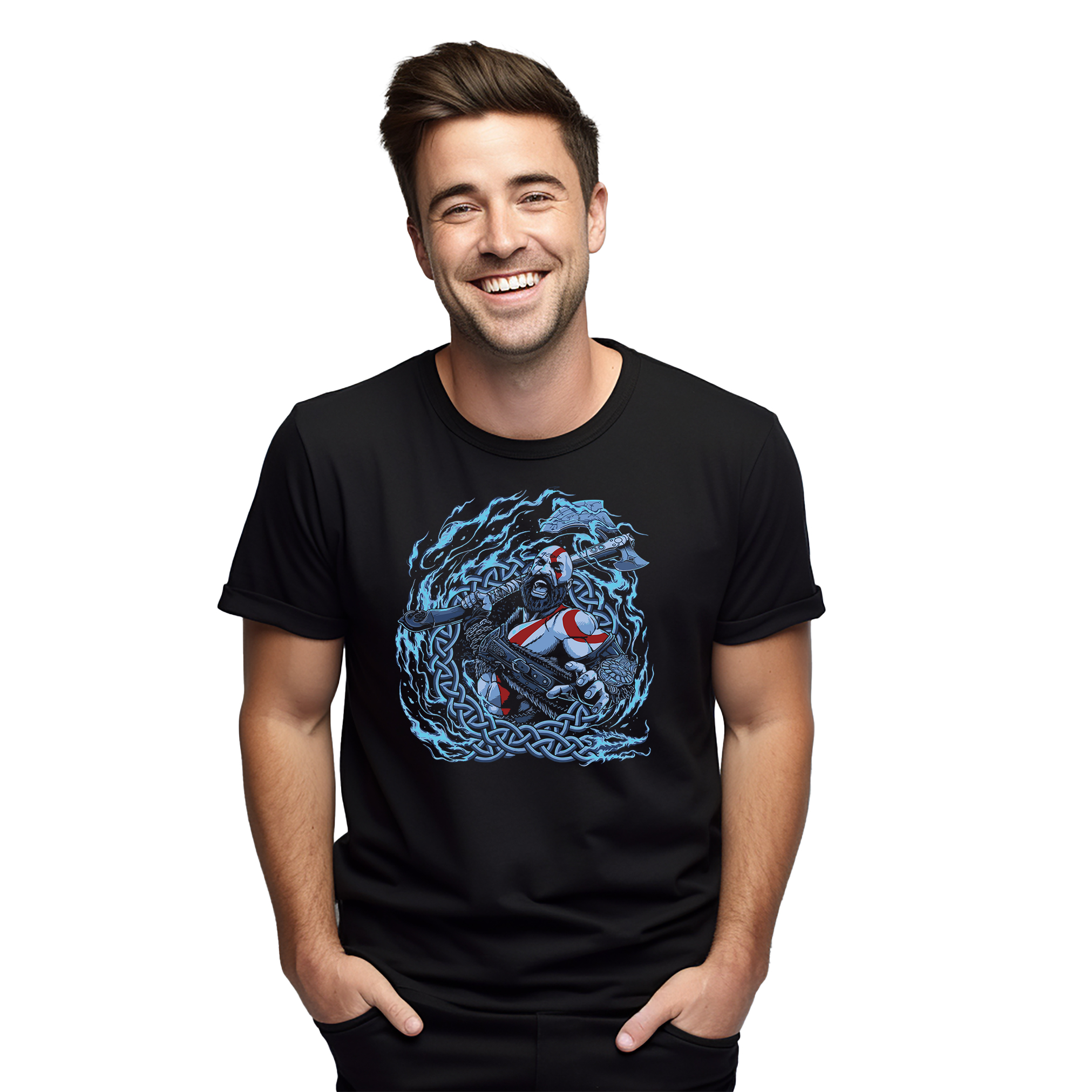 Bereiten Sie sich auf Ragnarok vor mit diesem epischen T-Shirt! Motorrad Wikinger Vibes, lustig und - Bild 14 von 46
