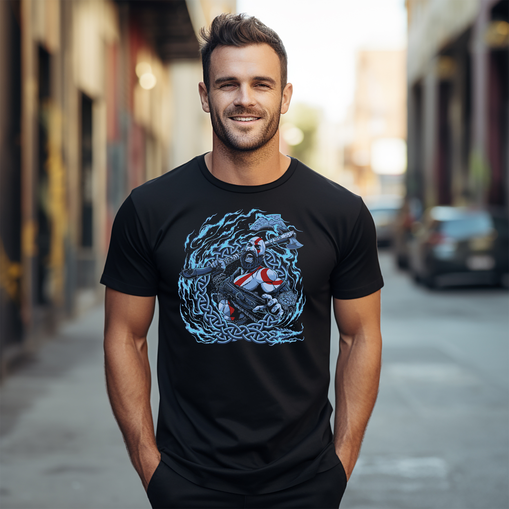 Bereiten Sie sich auf Ragnarok vor mit diesem epischen T-Shirt! Motorrad Wikinger Vibes, lustig und - Bild 16 von 46