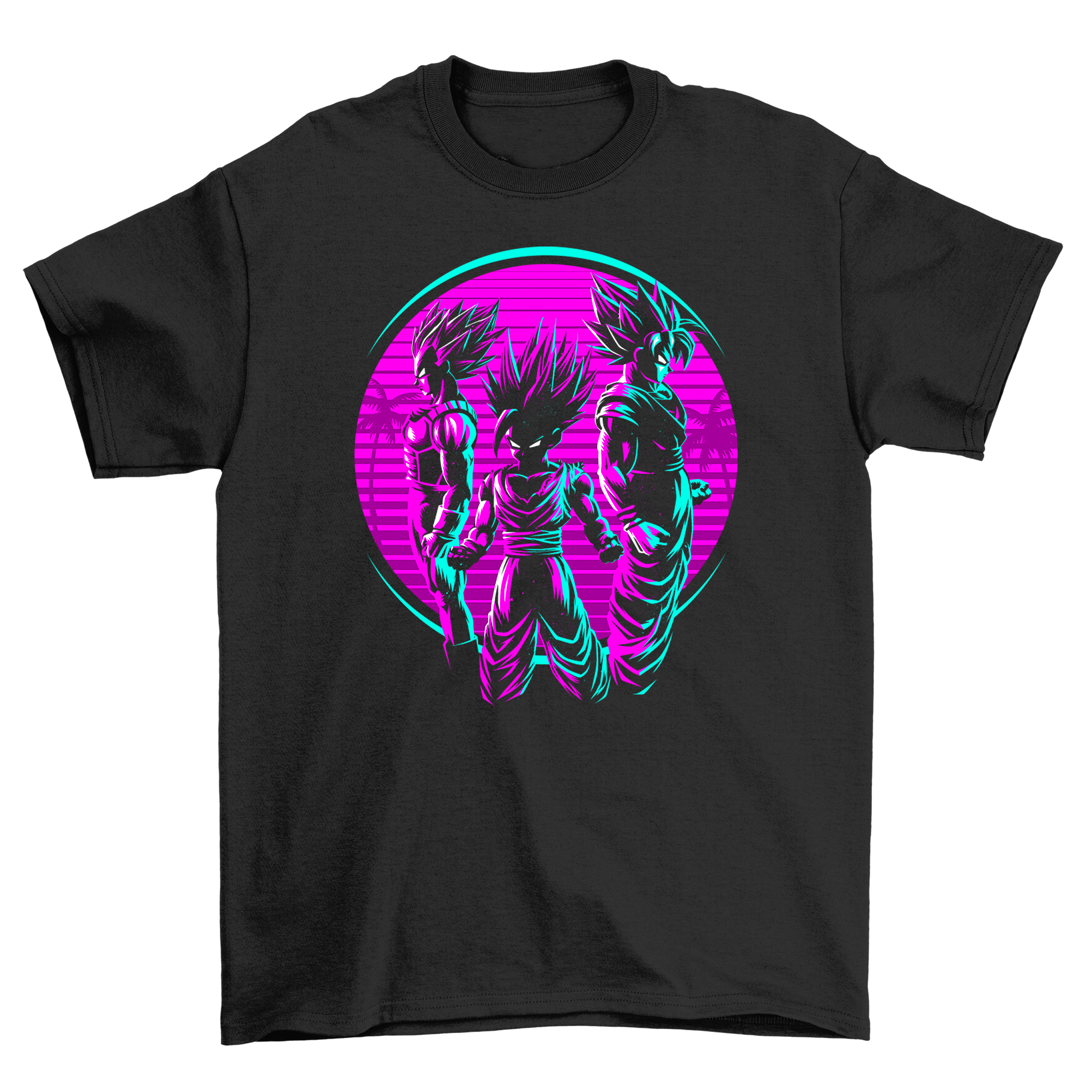 Camiseta Retro Saiyajin - ¡Encendido con Estilo! Divertida camiseta DBZ, diseño estampado unisex. - Imagen 12 de 46