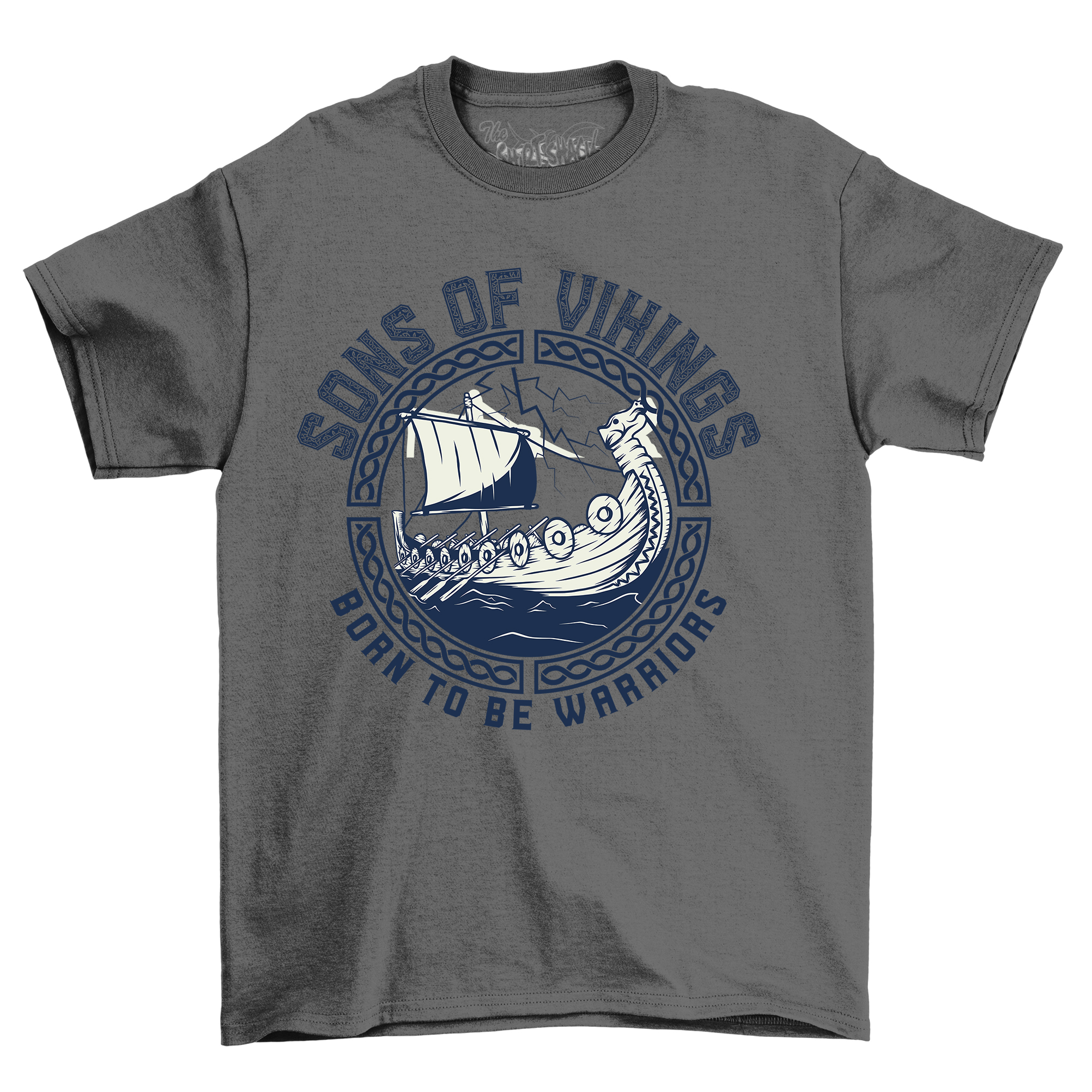 T-Shirt "Sons Of Vikings Born Warriors" Wikingerschiff - lustig & wild! Unleash - Bild 18 von 38