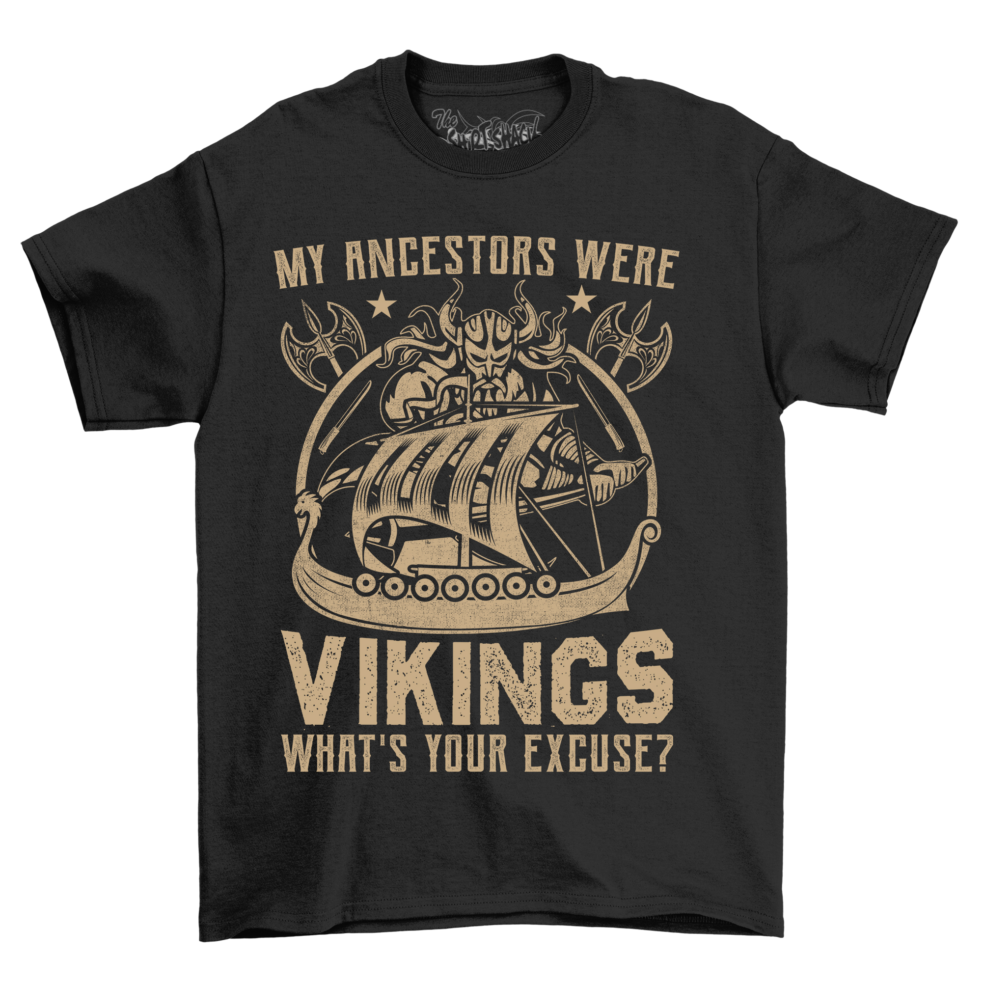 Lustiges T-Shirt "My Ancestors Were Vikings" - 100% Baumwolle, Unisex Design. Embrace Yo - Bild 11 von 38