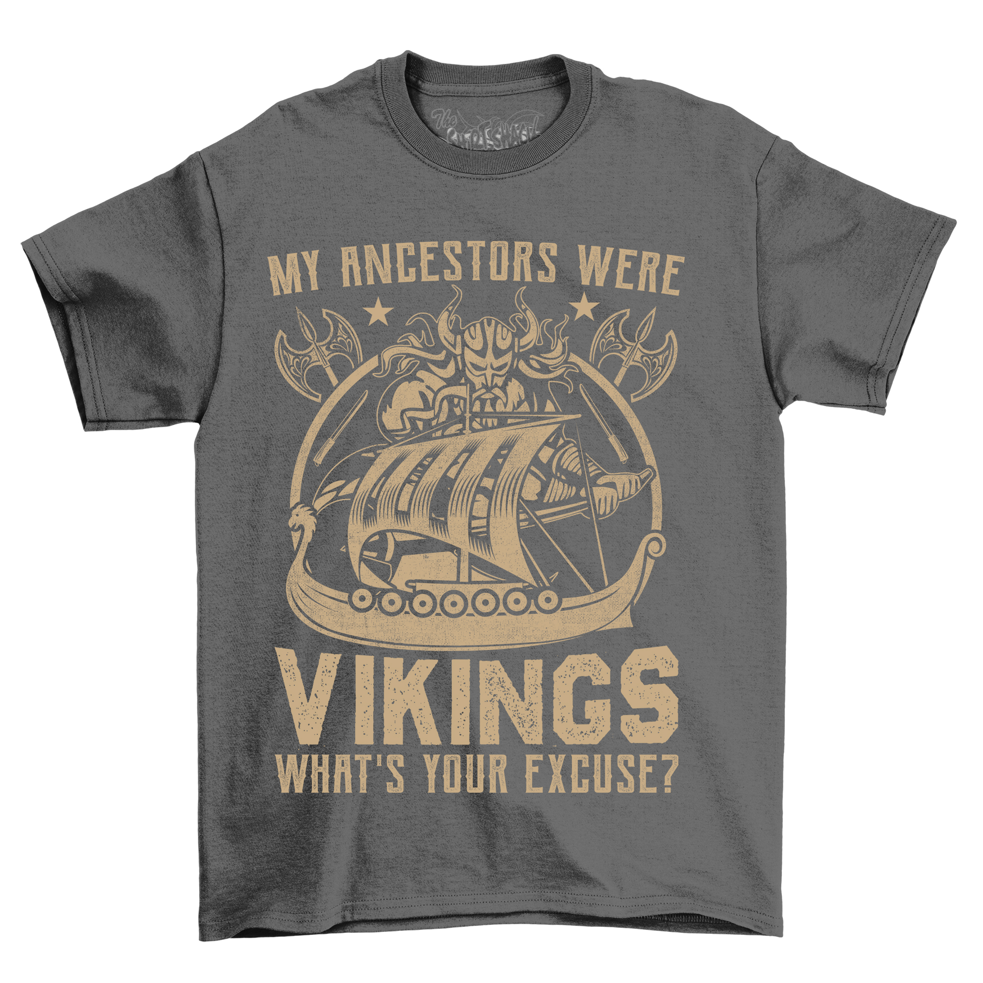 Lustiges T-Shirt "My Ancestors Were Vikings" - 100% Baumwolle, Unisex Design. Embrace Yo - Bild 18 von 38