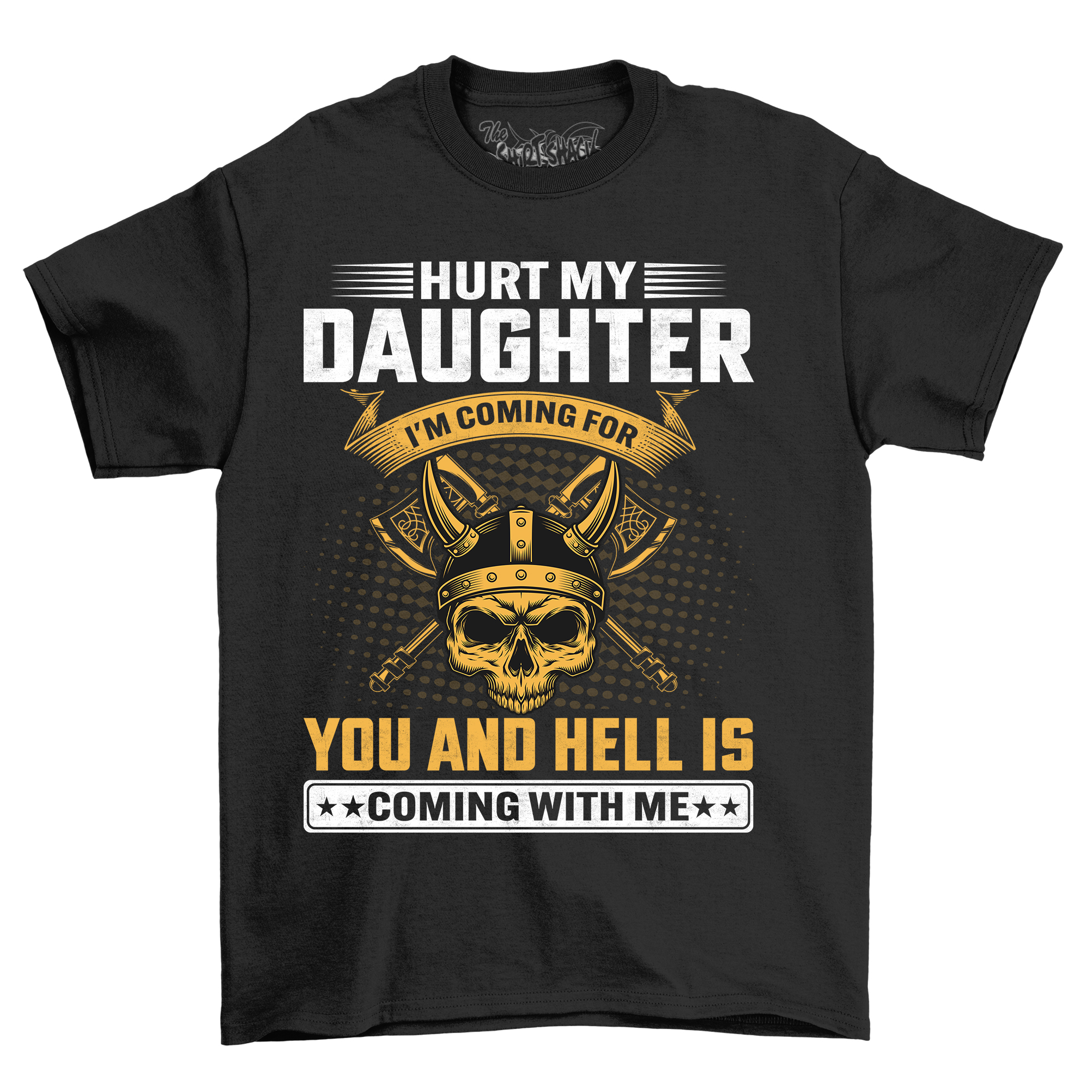 Camiseta protectora de papá "Hurt My Daughter I'm Coming" - Divertida señal de advertencia para Da - Imagen 11 de 38
