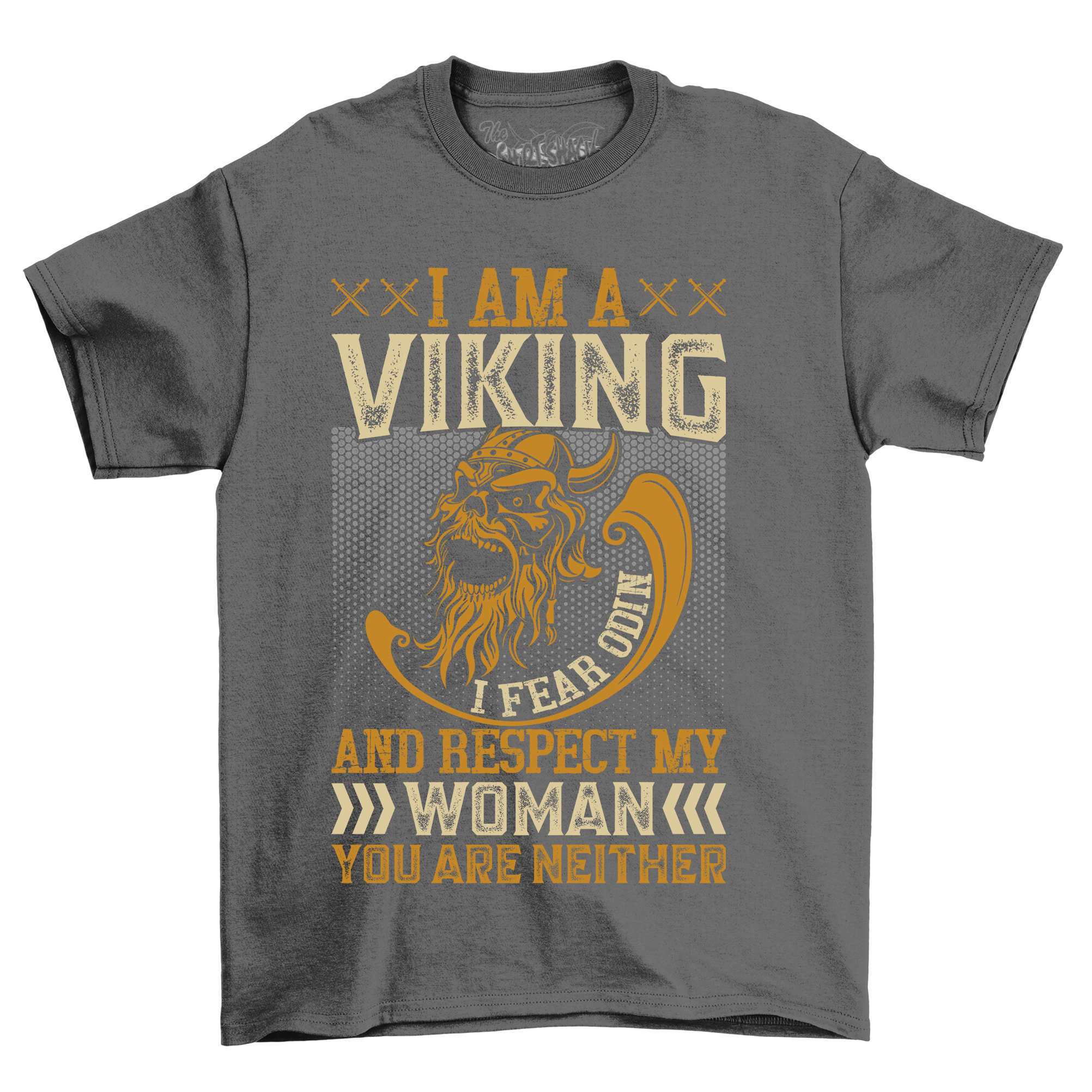 Lustiges Wikinger-T-Shirt "Ich bin ein Wikinger, ich fürchte Odin und respektiere meine Königin". Ideal f - Bild 18 von 38
