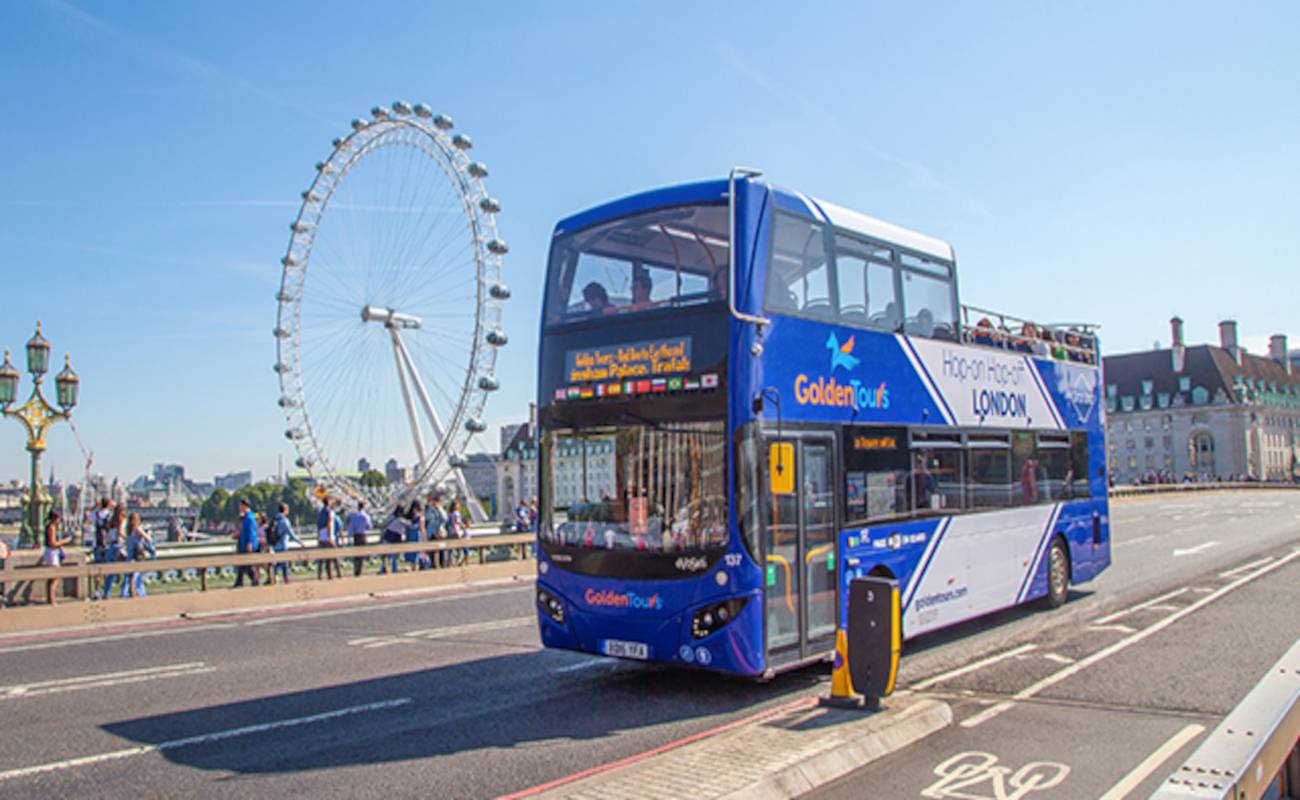 Hop-on Hop-off London Bus Tour & London Bridge Experience