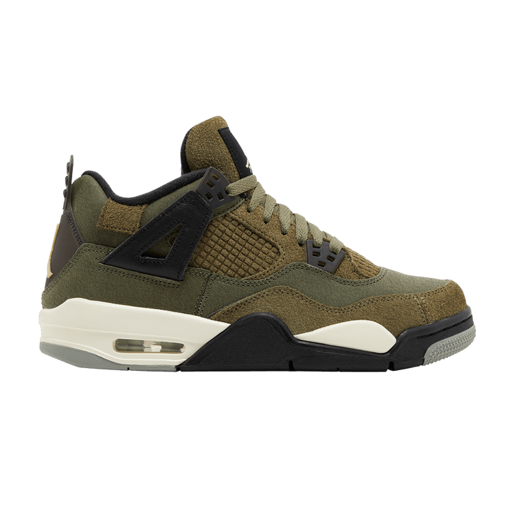 Air Jordan 4 Retro SE GS 'Craft - Olive' Raffles