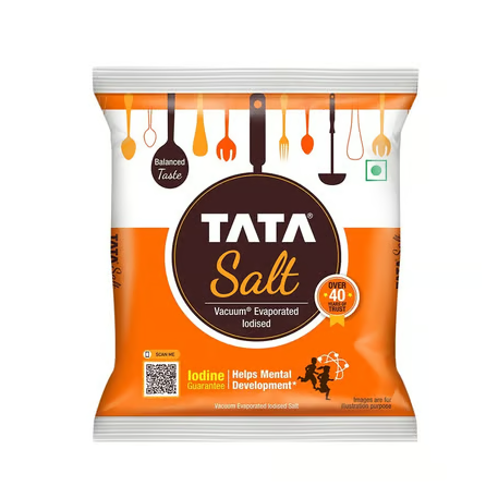 Tata Salt (Vacuum Evaporated Iodised Salt) - 1 Kg